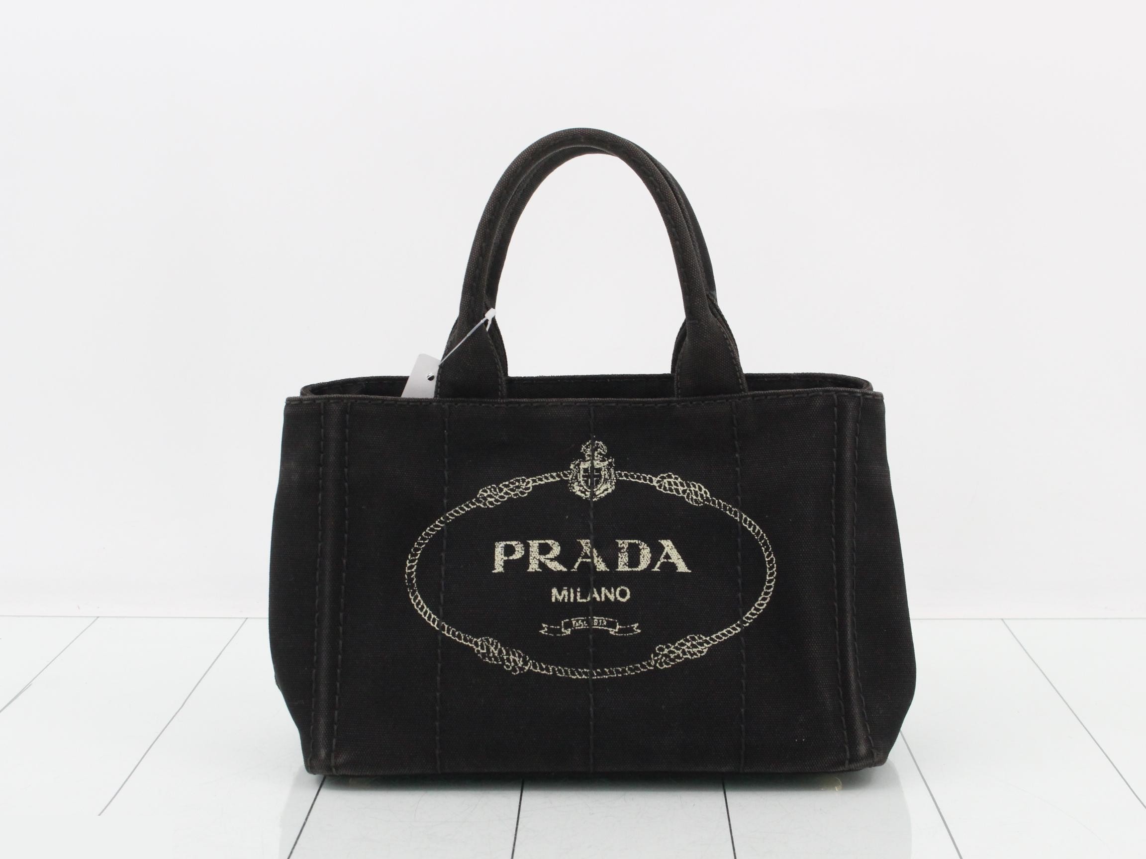 Canapa Tote Bag, Canvas, Black