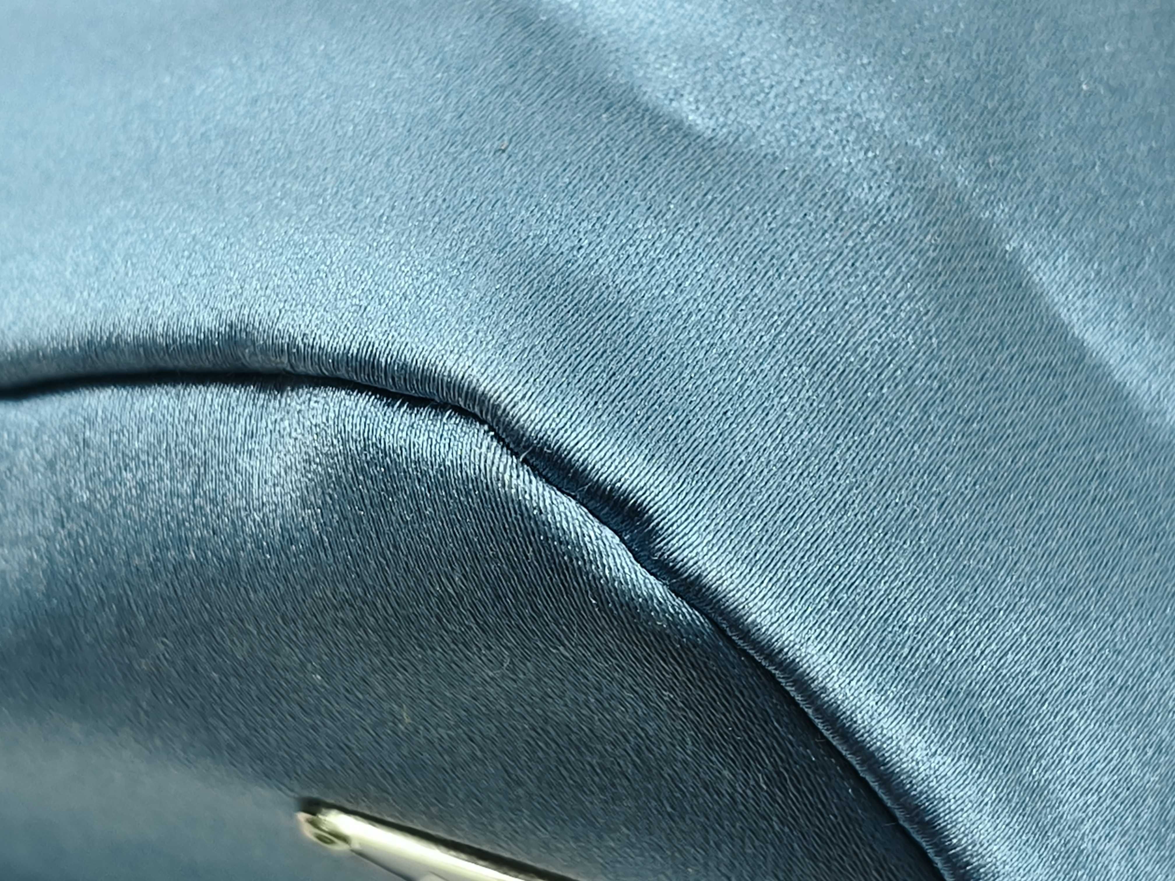 Satin Triangle Logo Accessory Pouch — view 7