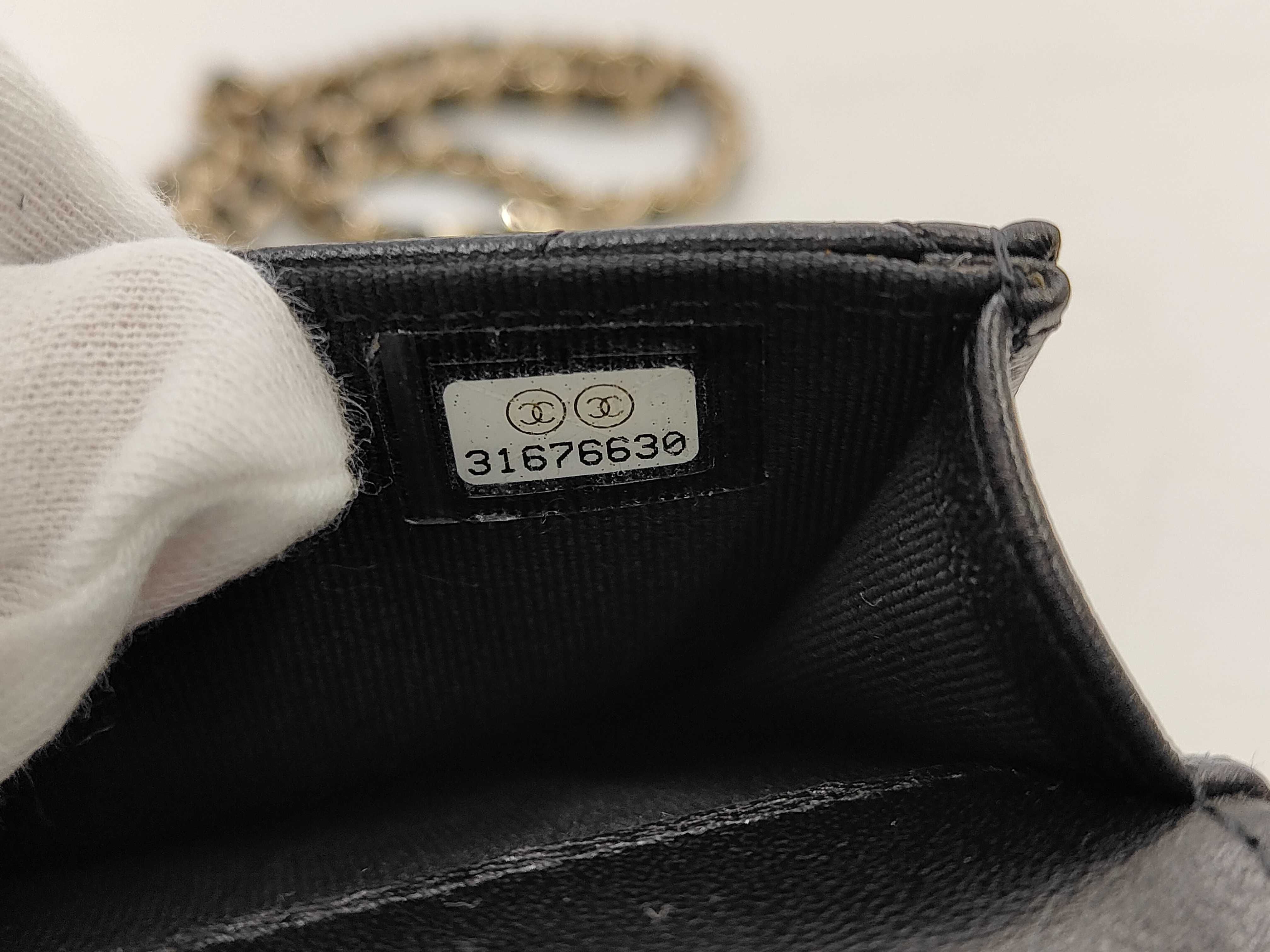 Matelassé Top Handle Mini Chain Shoulder Bag — view 9