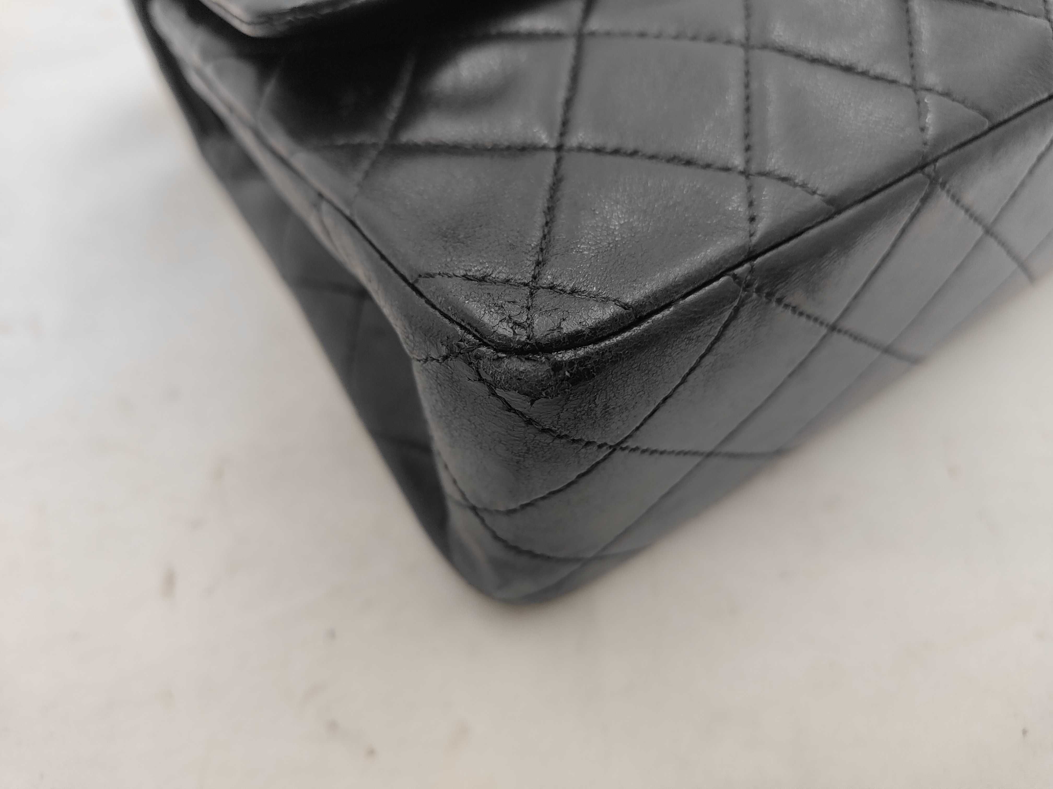 Matelassé 25 Lambskin Double Flap Double Chain Shoulder Bag — view 6