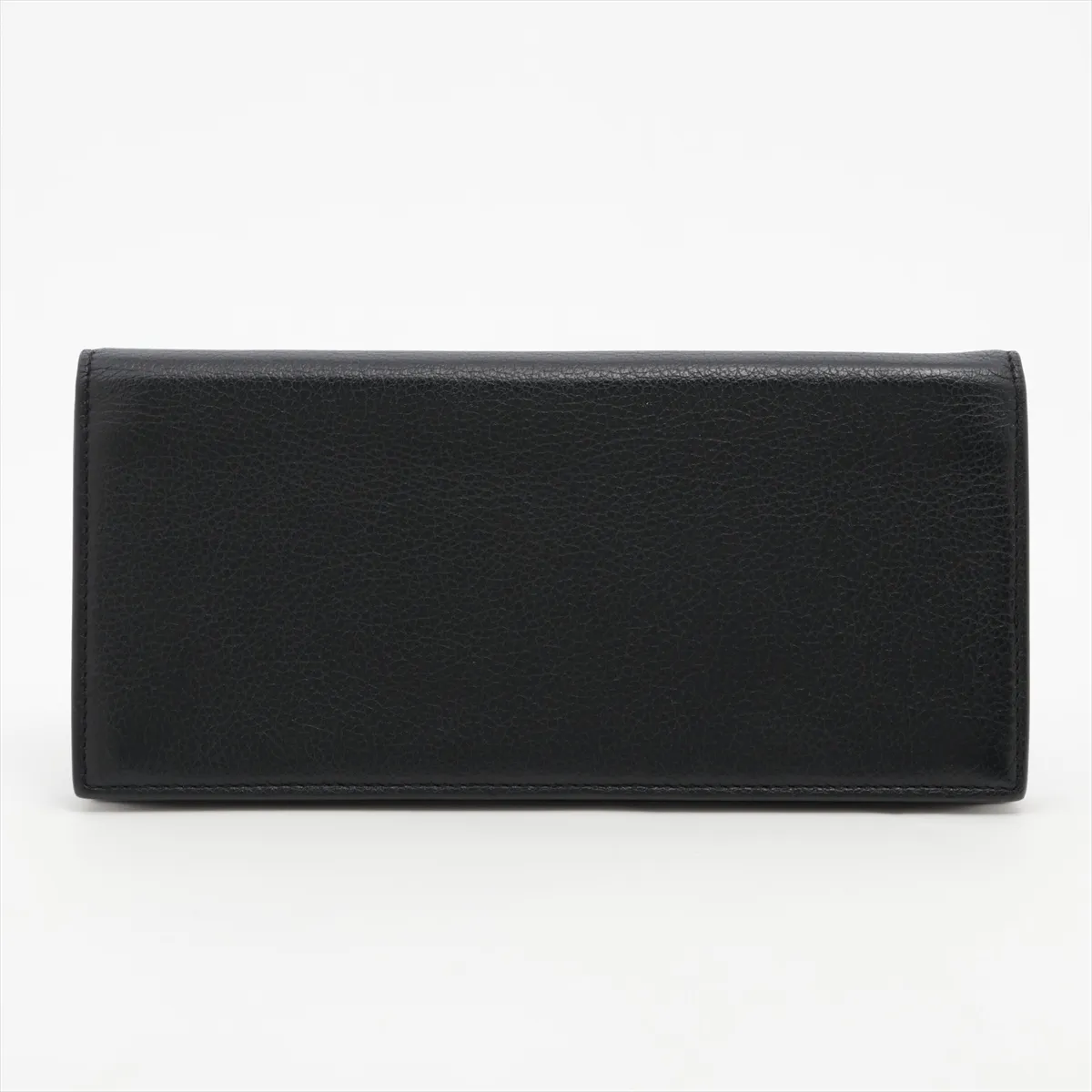 Monogram Zip-Around Wallet Leather Long Wallet Black — view 2