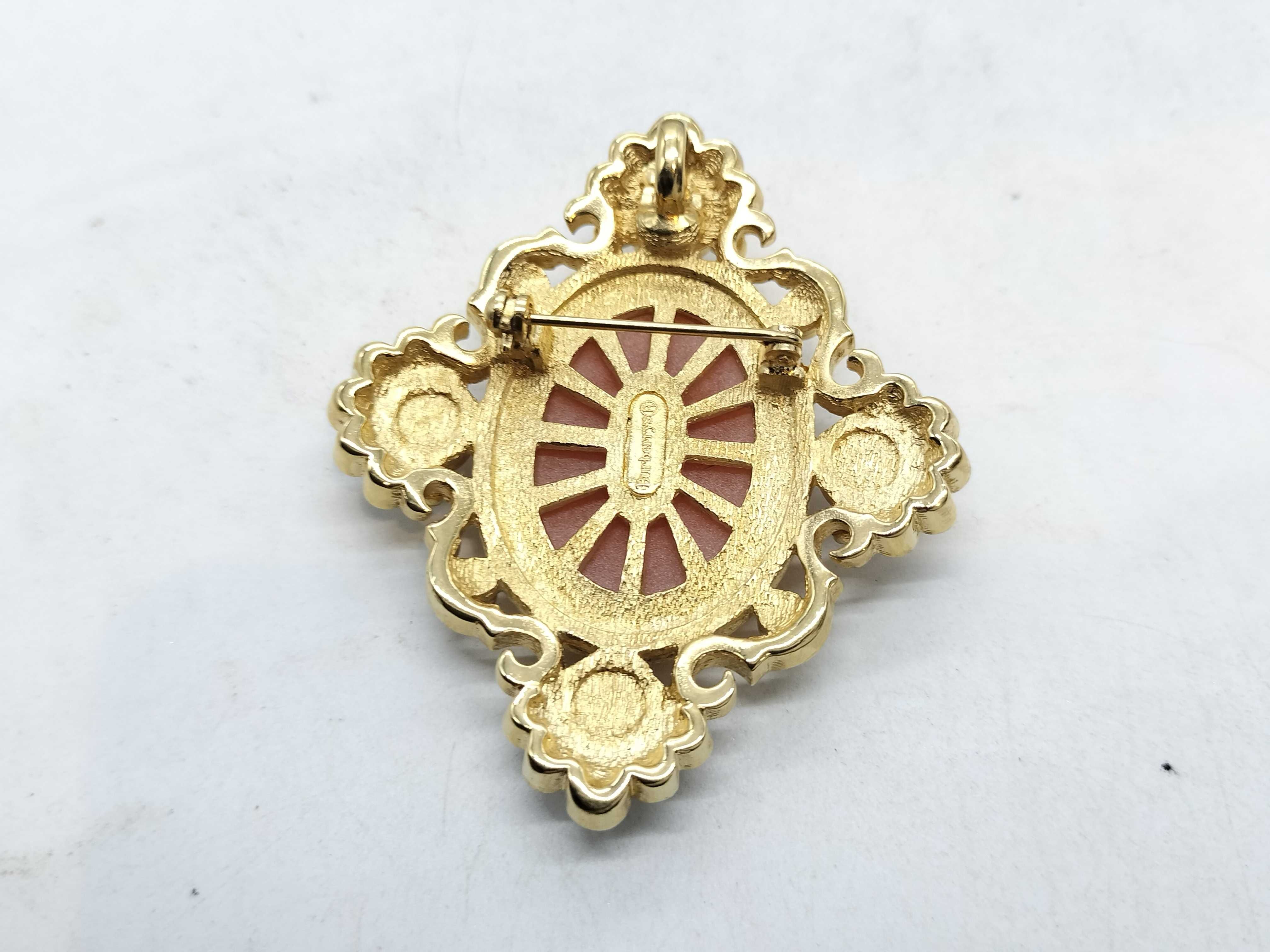 Stone Brooch GP Gold Brooch — view 4