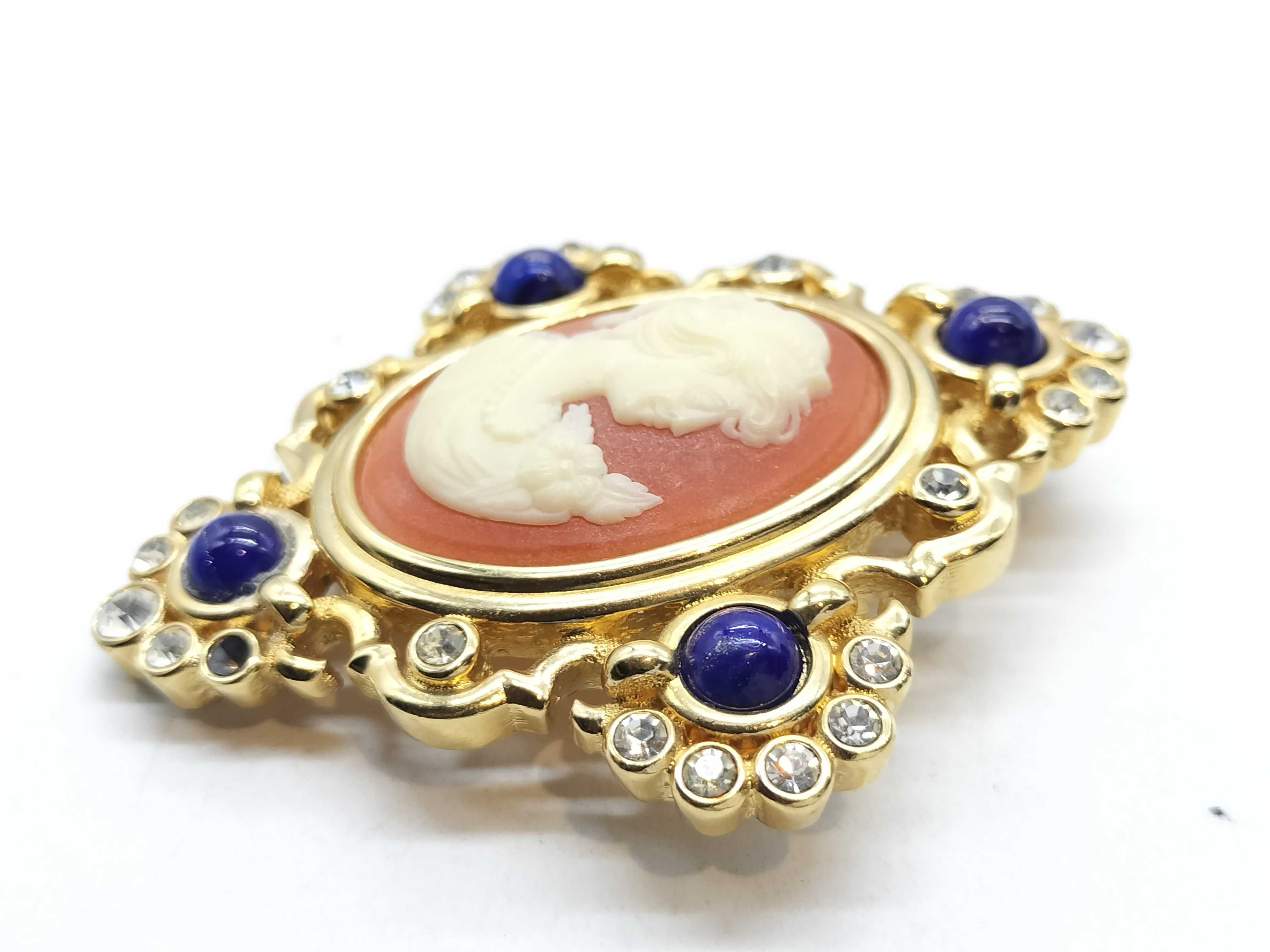 Stone Brooch GP Gold Brooch — view 6