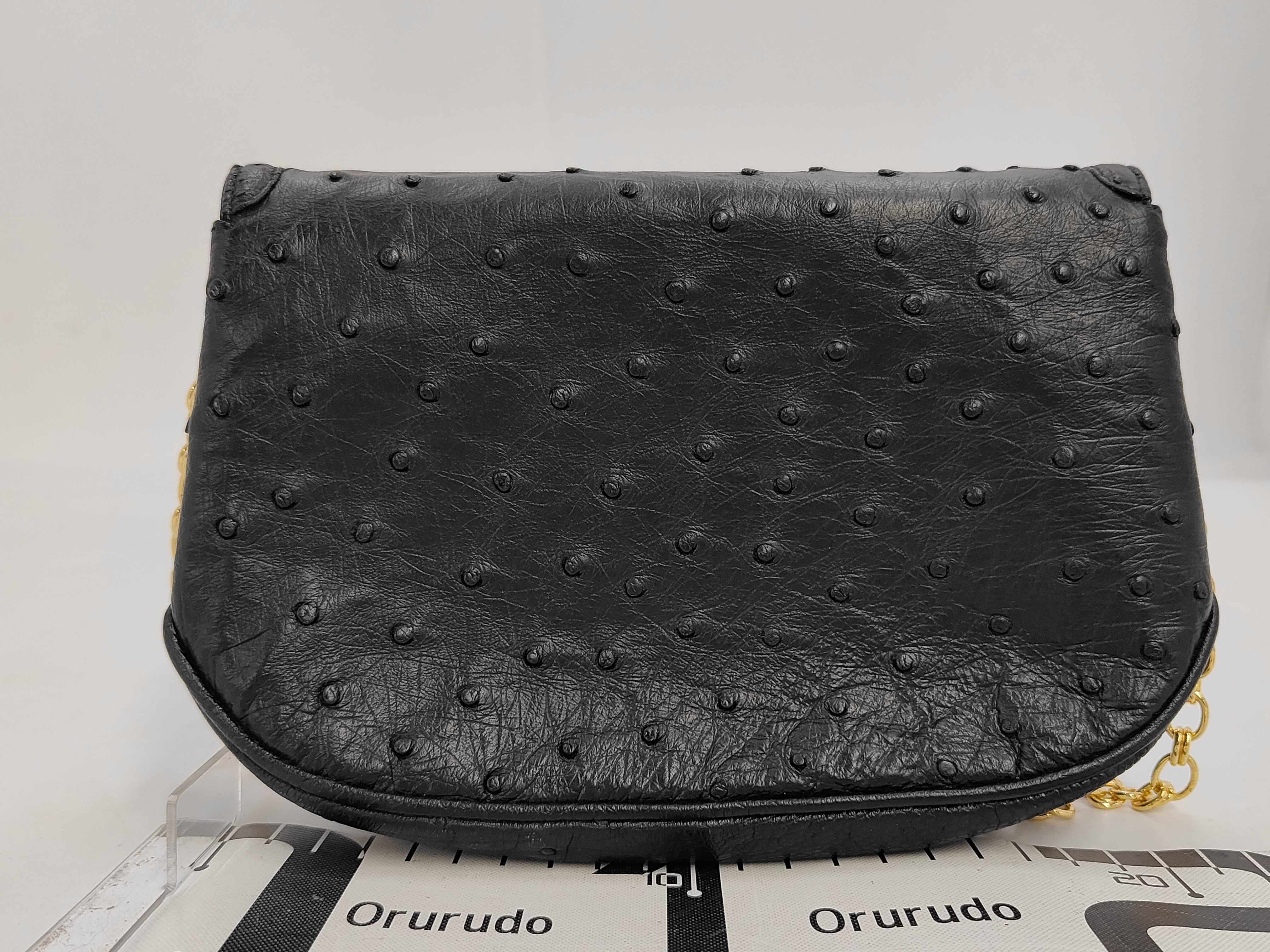 Ostrich shoulder bag — view 2