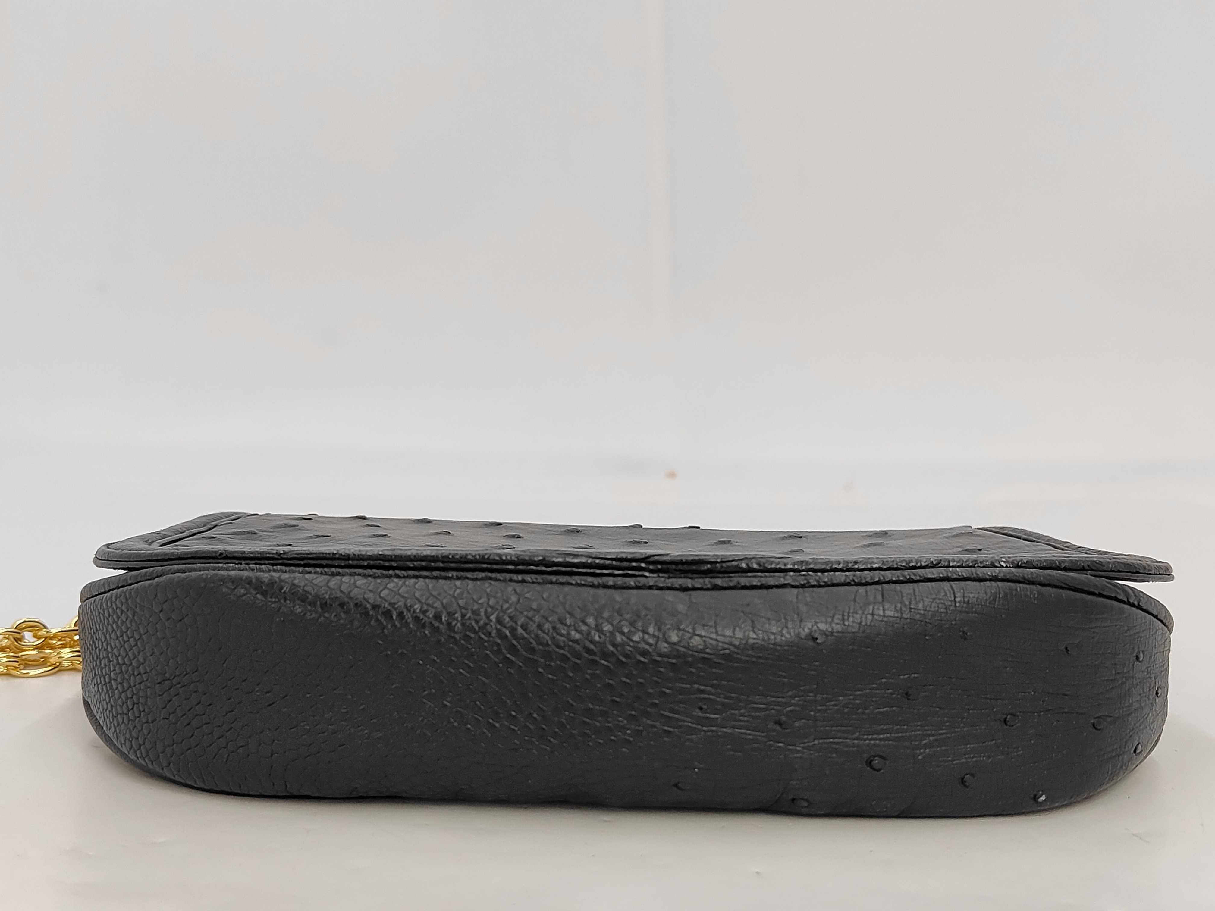 Ostrich shoulder bag — view 4
