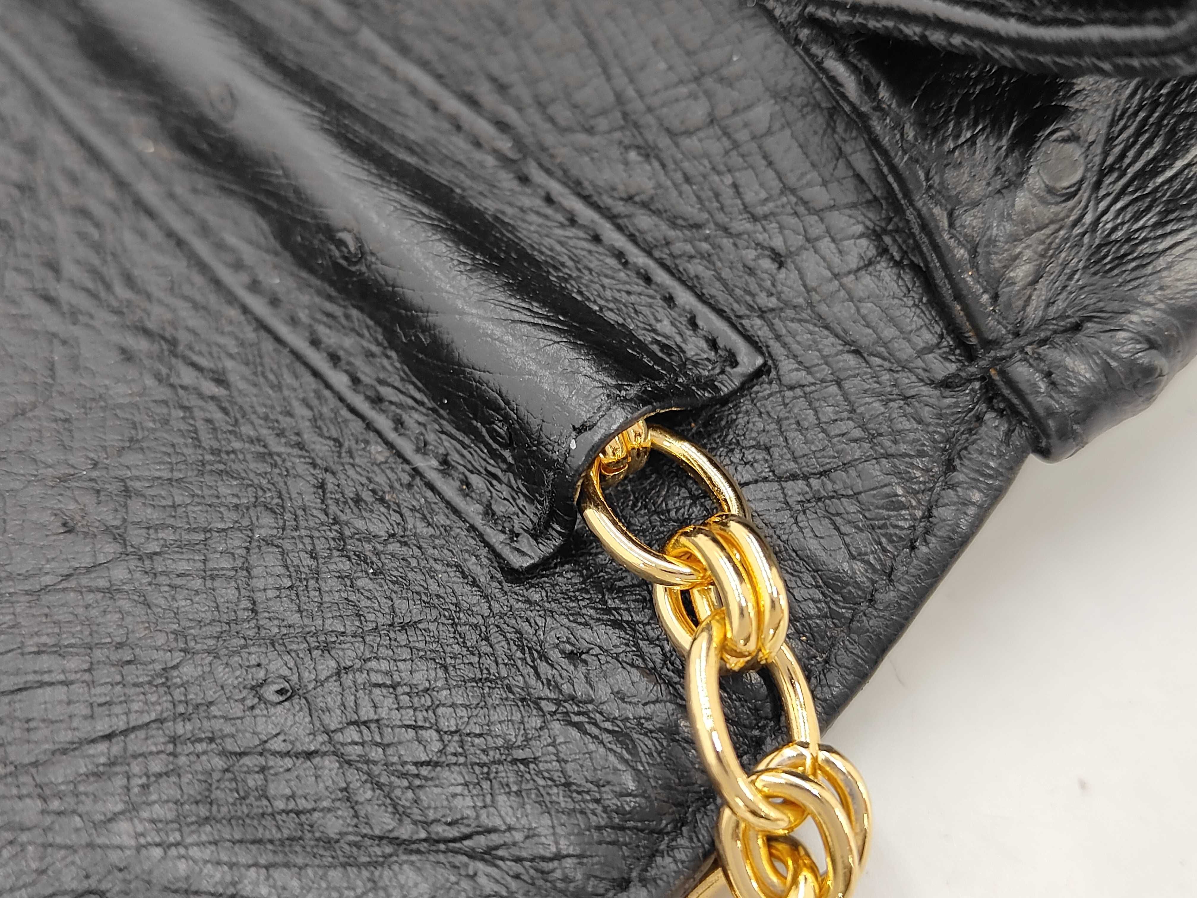 Ostrich shoulder bag — view 7