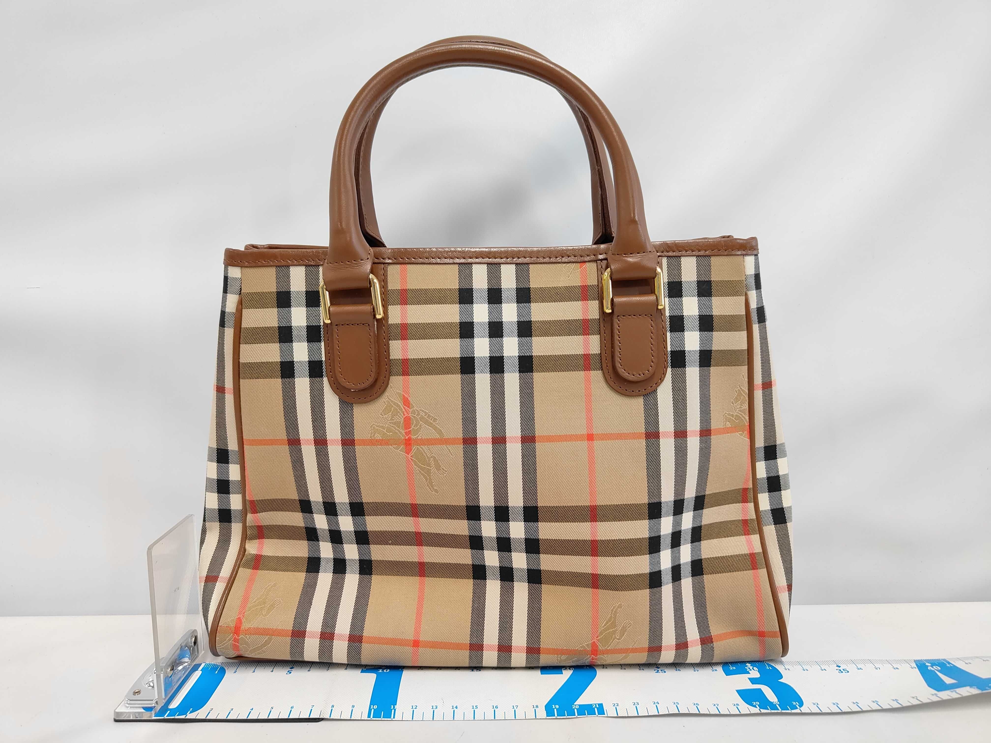 Nova Check Handbag Tote Bag — view 2