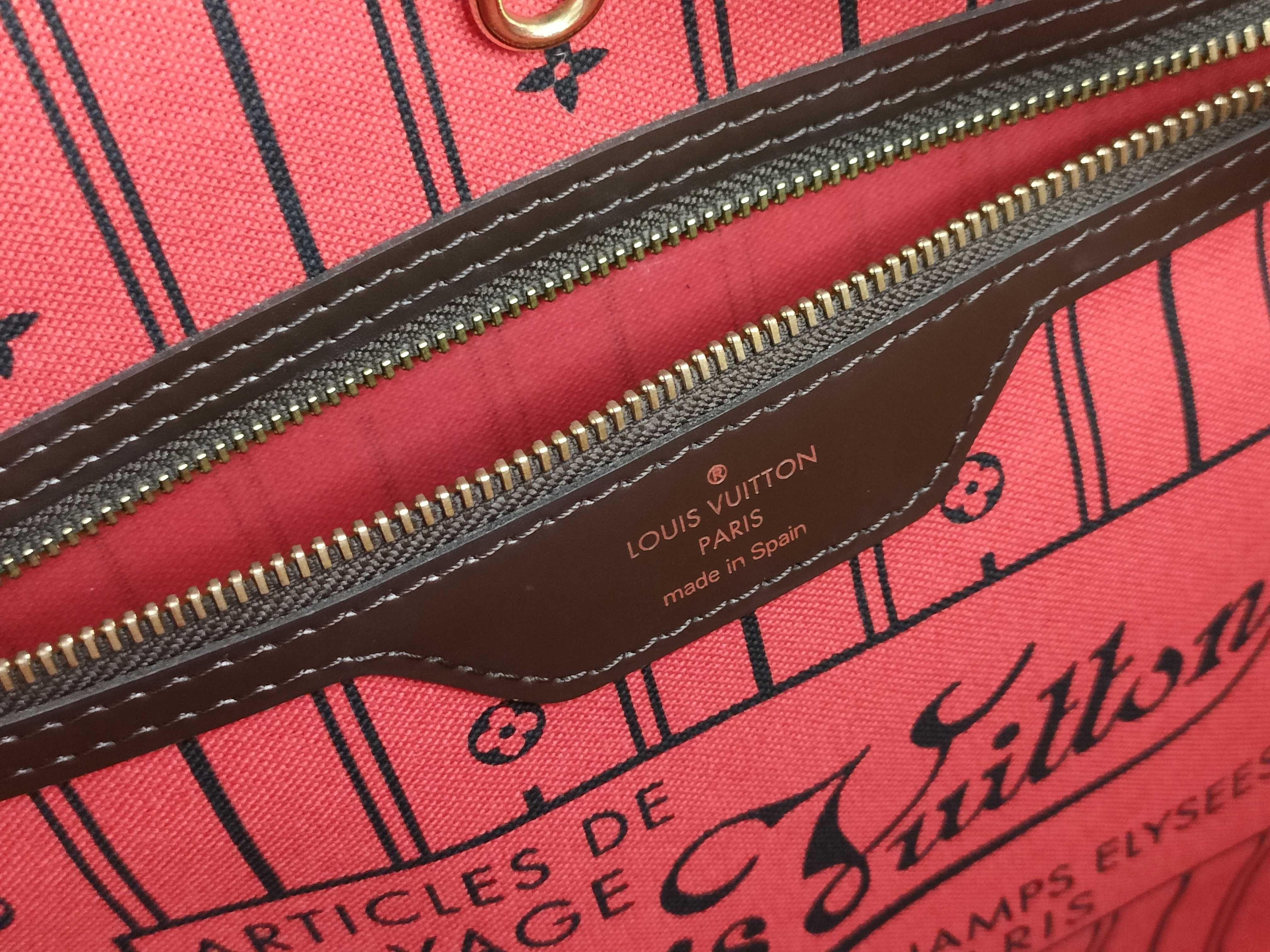 Damier N41358 Neverfull MM Tote Bag — view 11