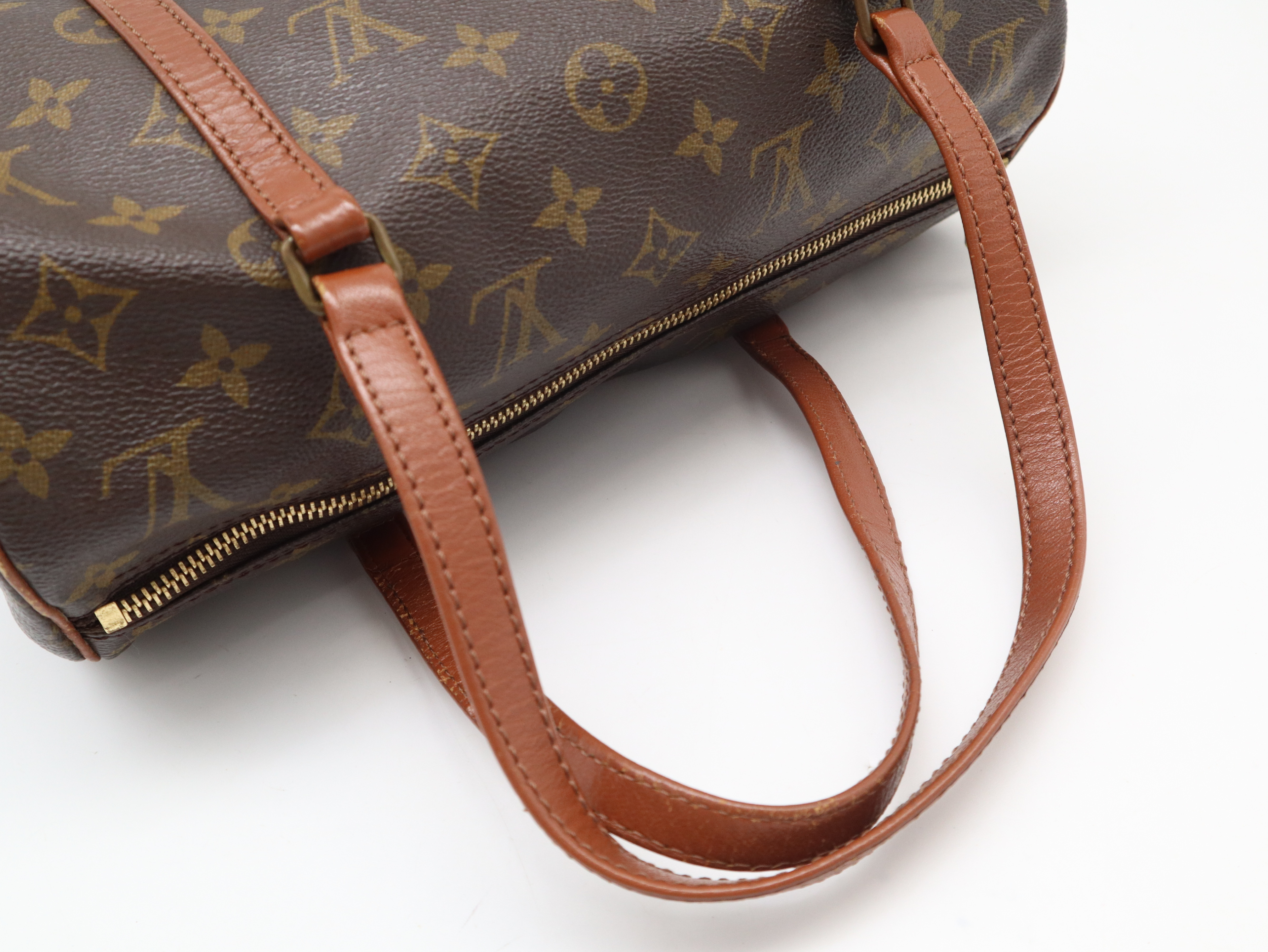 M51365 Monogram Papillon 30 (Old Model) Tote Bag — view 6