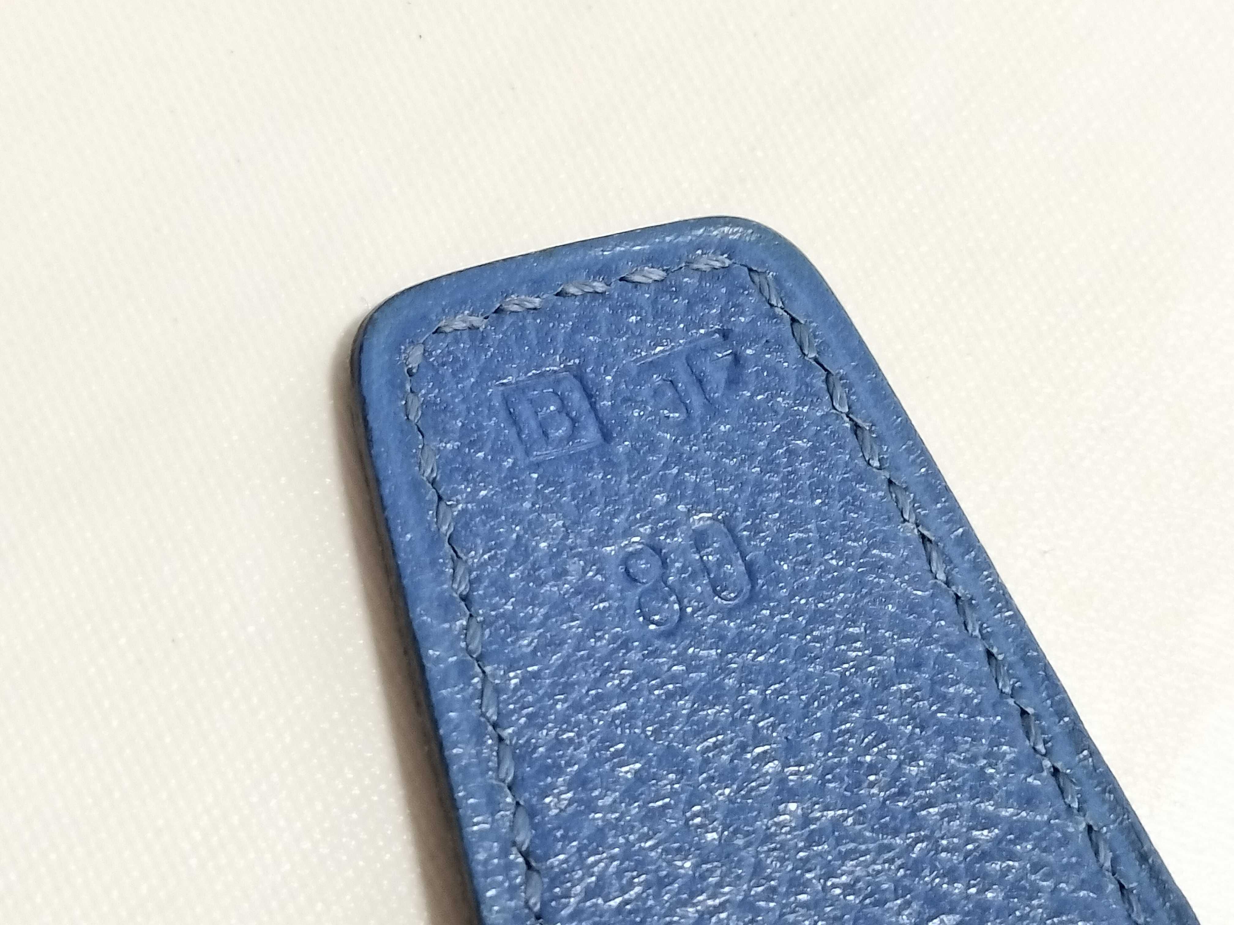 H Perforated Belt Blue Belt — view 5