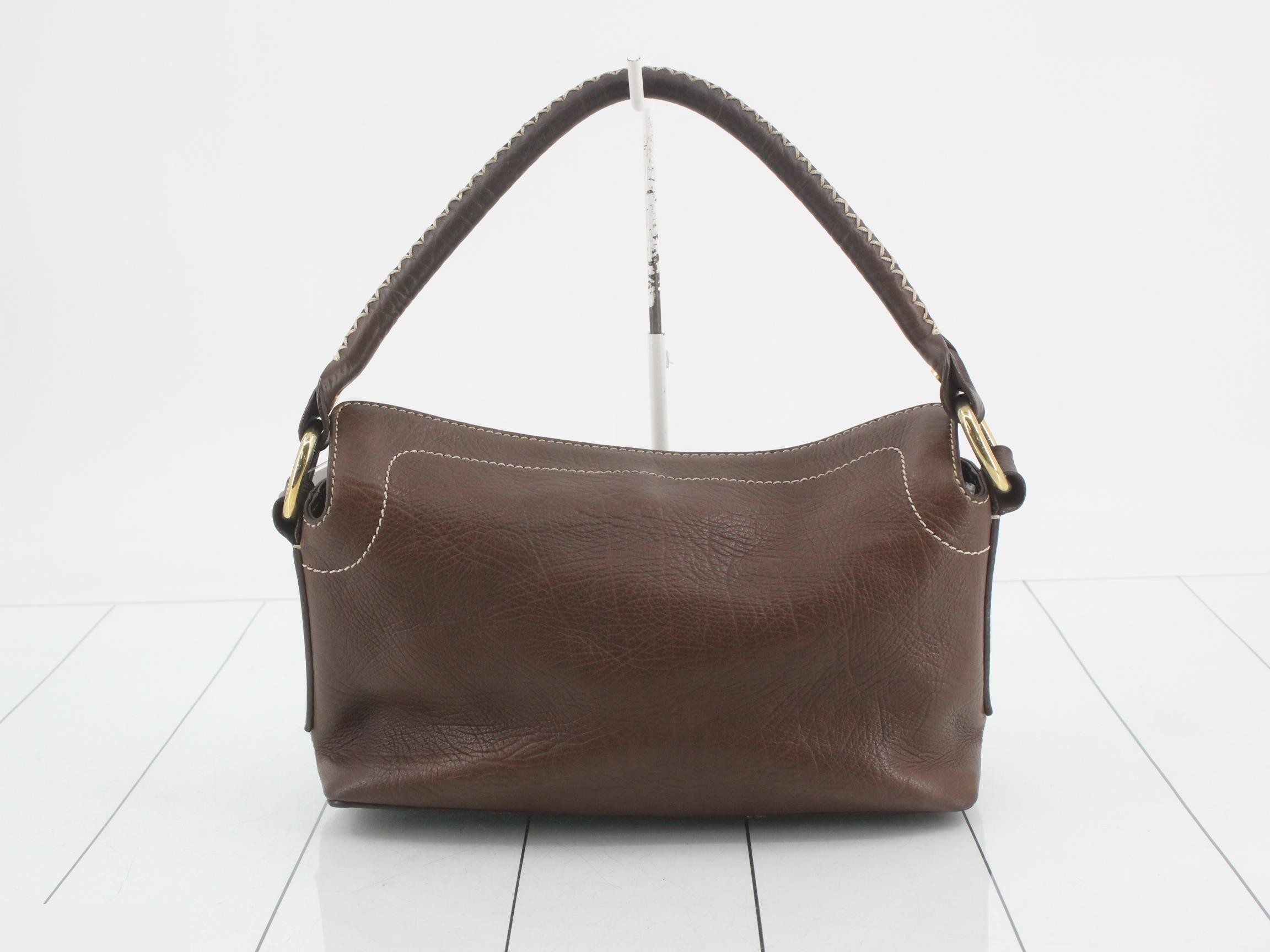 Leather shoulder bag — view 2