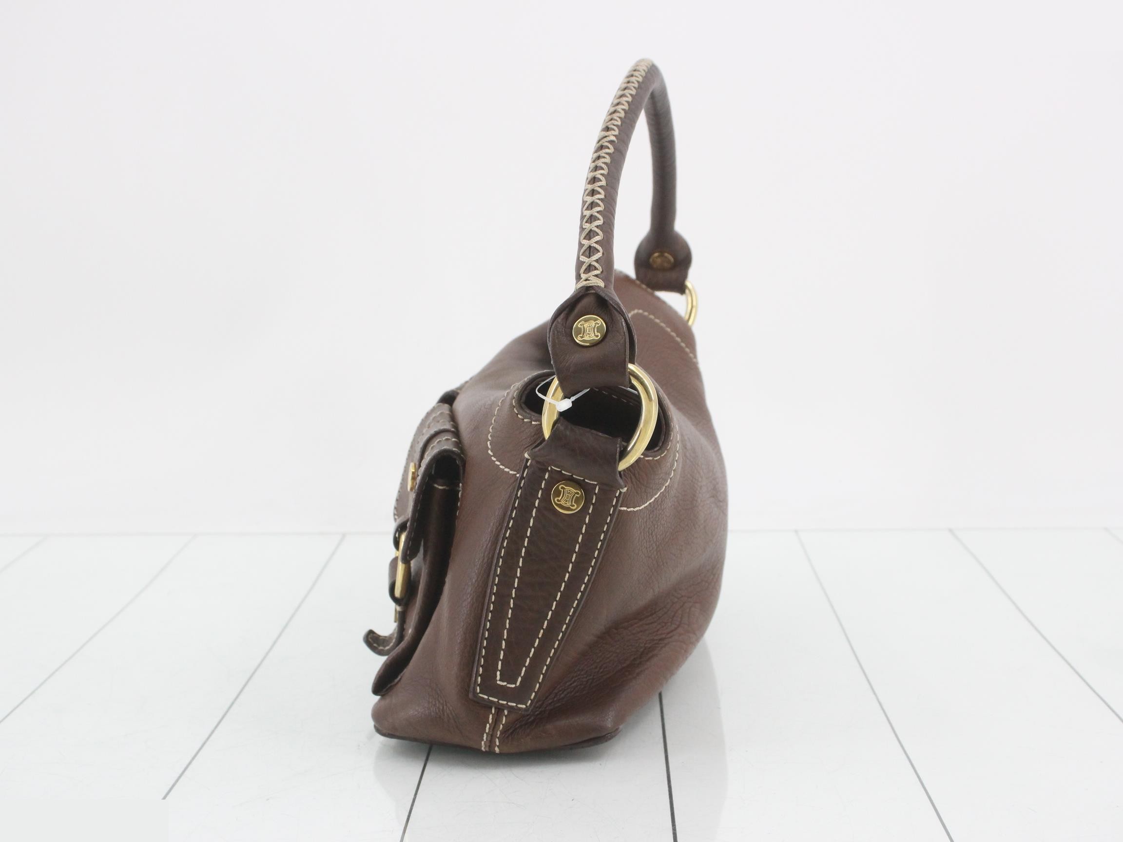 Leather shoulder bag — view 3
