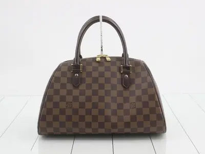 Damier N41434 Rivera MM Handbag, Brown, CA0025
