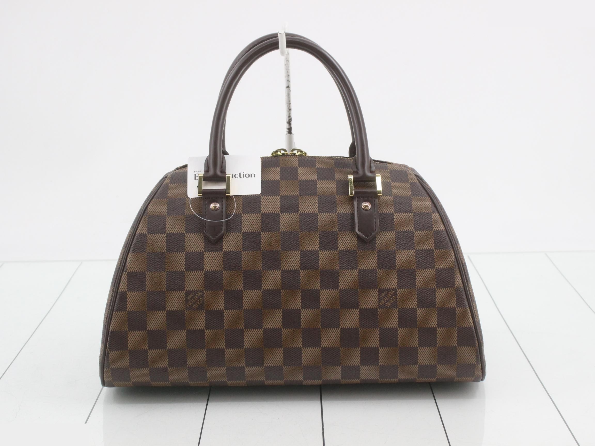 Damier N41434 Rivera MM Handbag, Brown, CA0025 — view 2