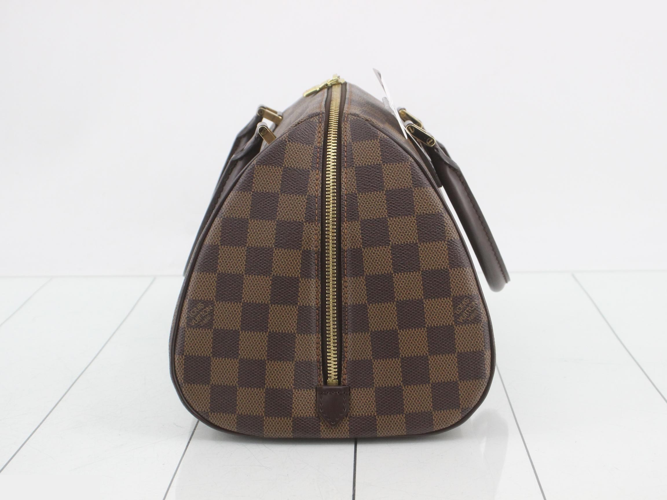 Damier N41434 Rivera MM Handbag, Brown, CA0025 — view 3
