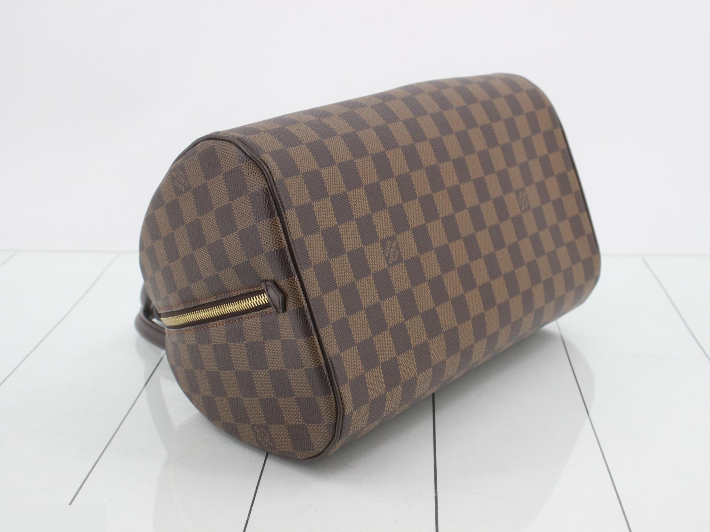 Damier N41434 Rivera MM Handbag, Brown, CA0025 — view 5