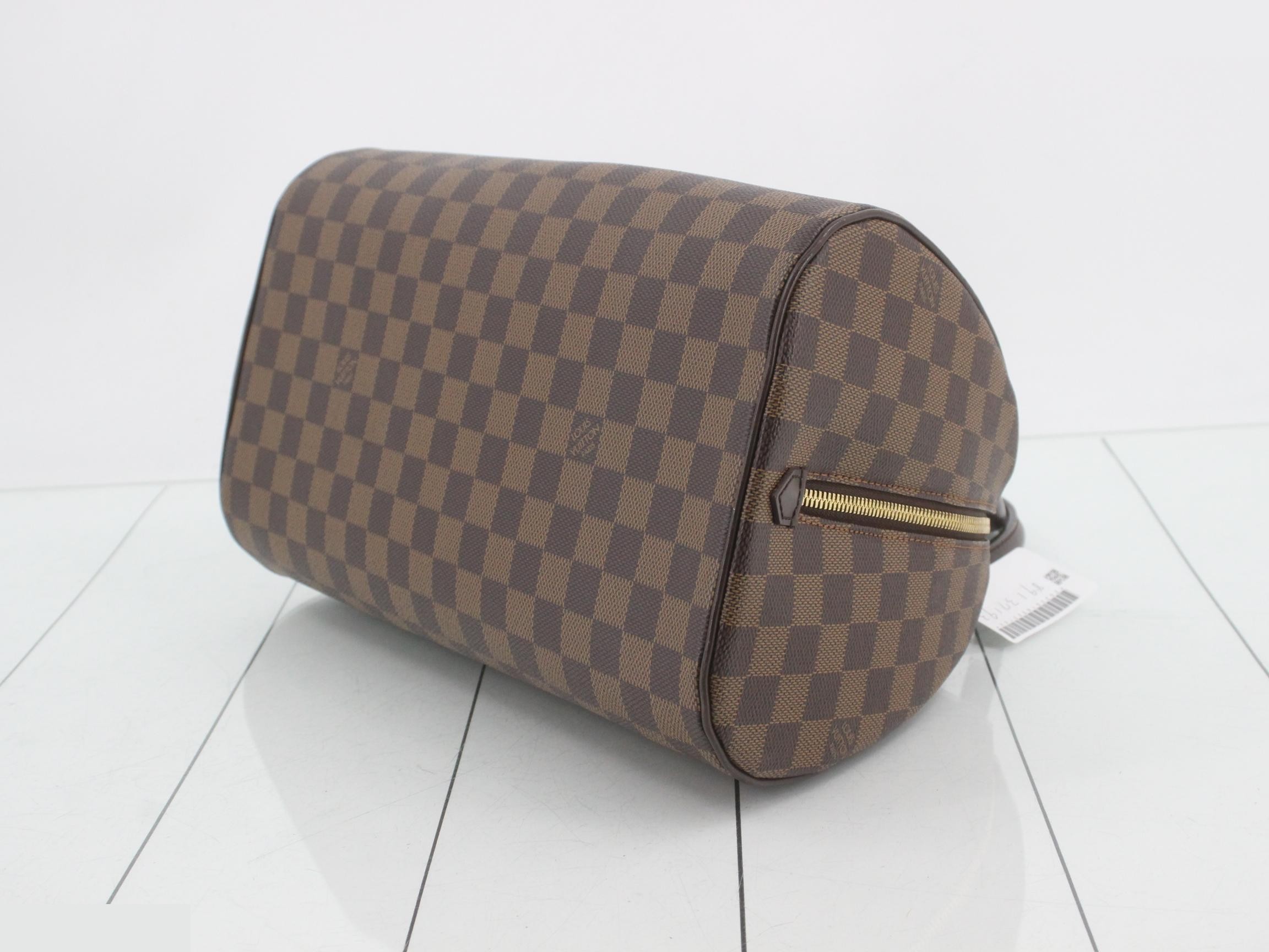 Damier N41434 Rivera MM Handbag, Brown, CA0025 — view 6