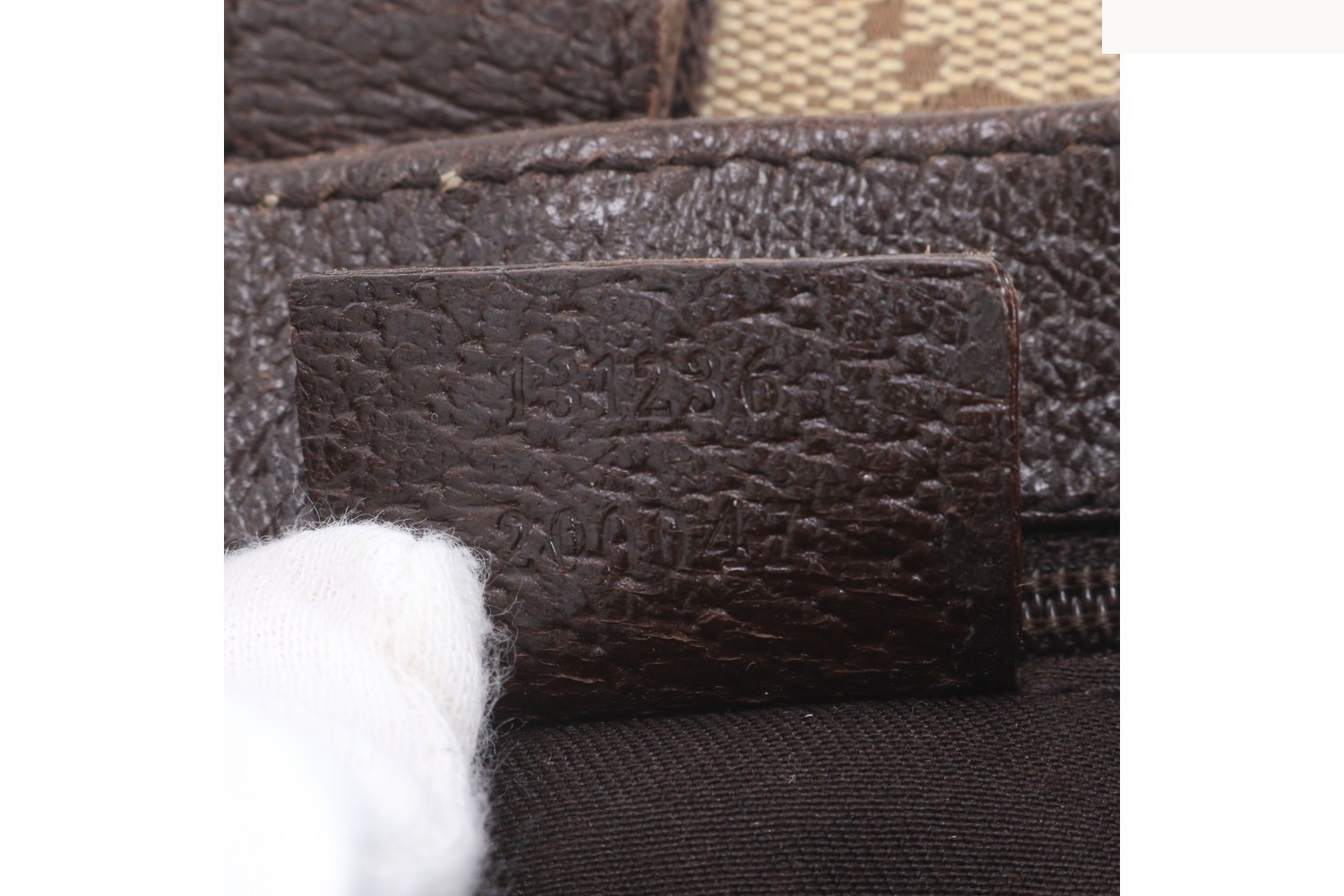 GG Canvas 131236 Leather Body Bag — view 9