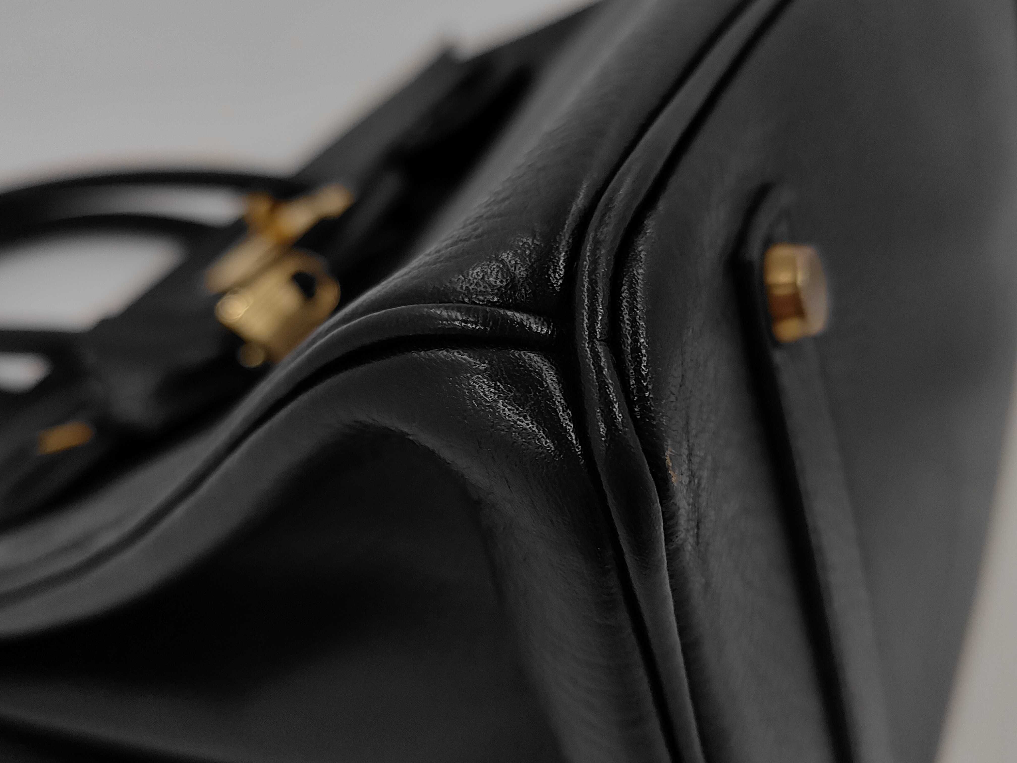 Birkin 35 Ardennes Gold Hardware Y1995 Handbag — view 3