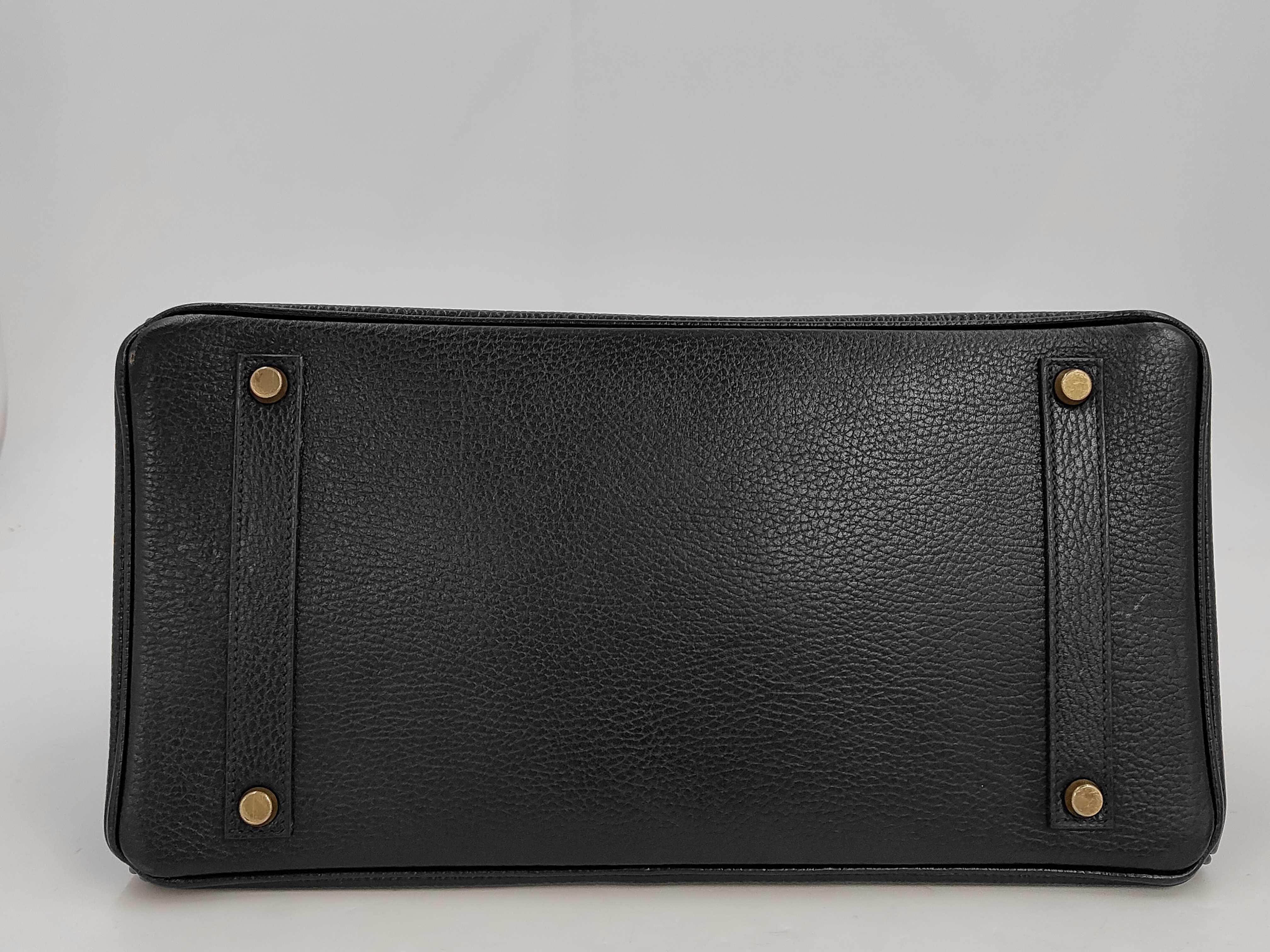 Birkin 35 Ardennes Gold Hardware Y1995 Handbag — view 4