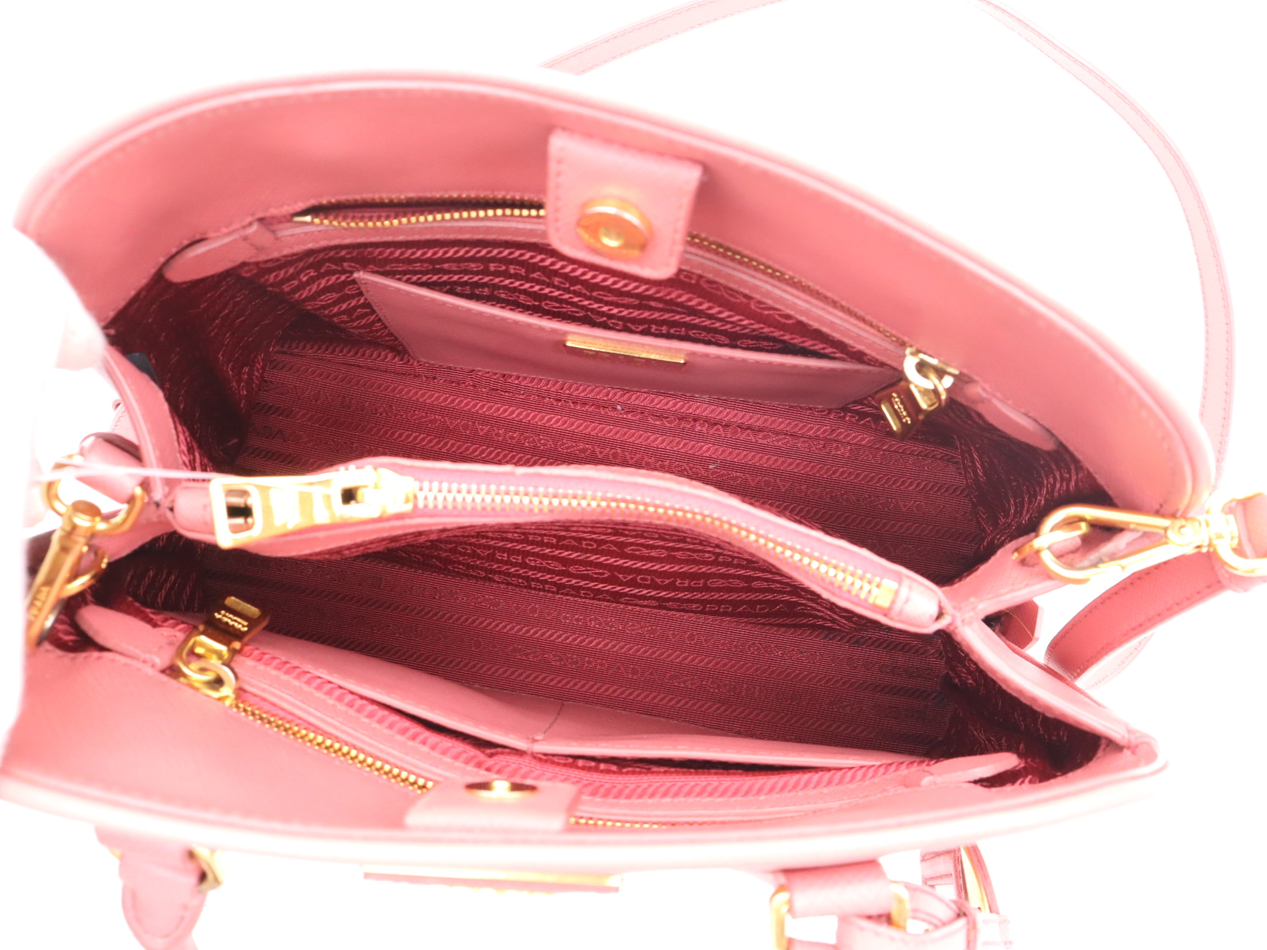 BN2567 2-Way Handbag with Shoulder Strap and Guarantee Card, Pink — view 11