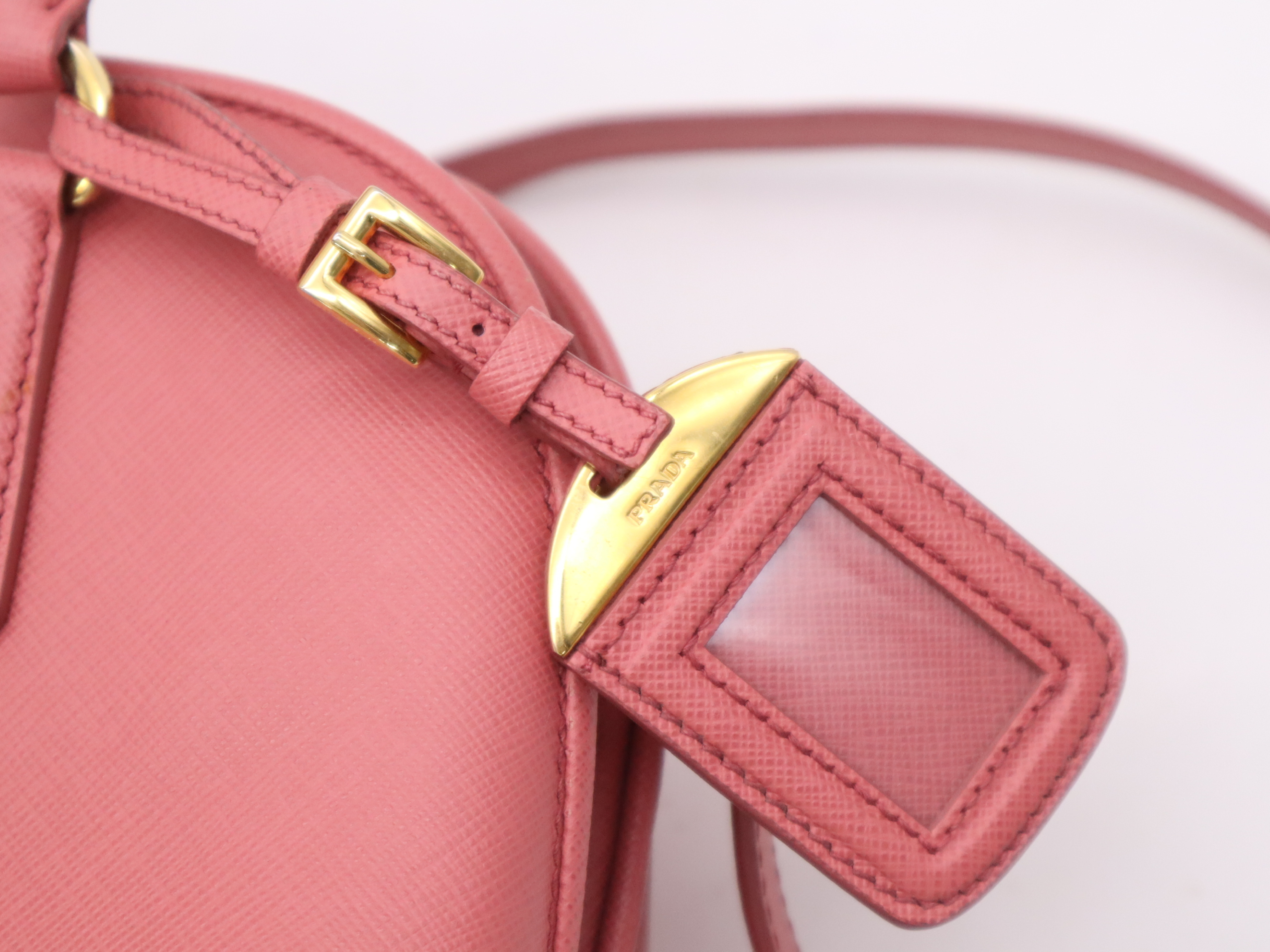 BN2567 2-Way Handbag with Shoulder Strap and Guarantee Card, Pink — view 13