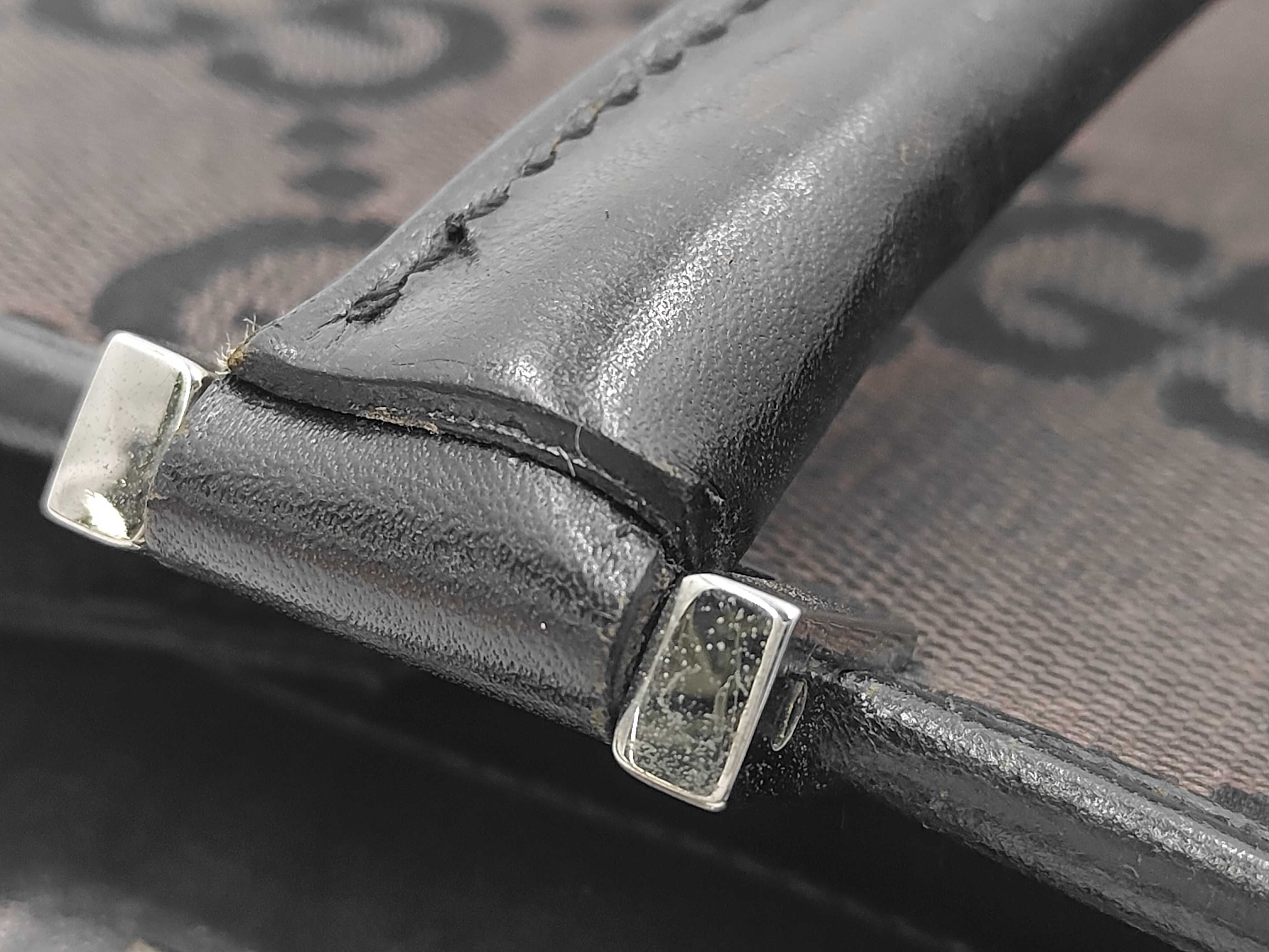 GG Canvas Jackie Black Handbag — view 14