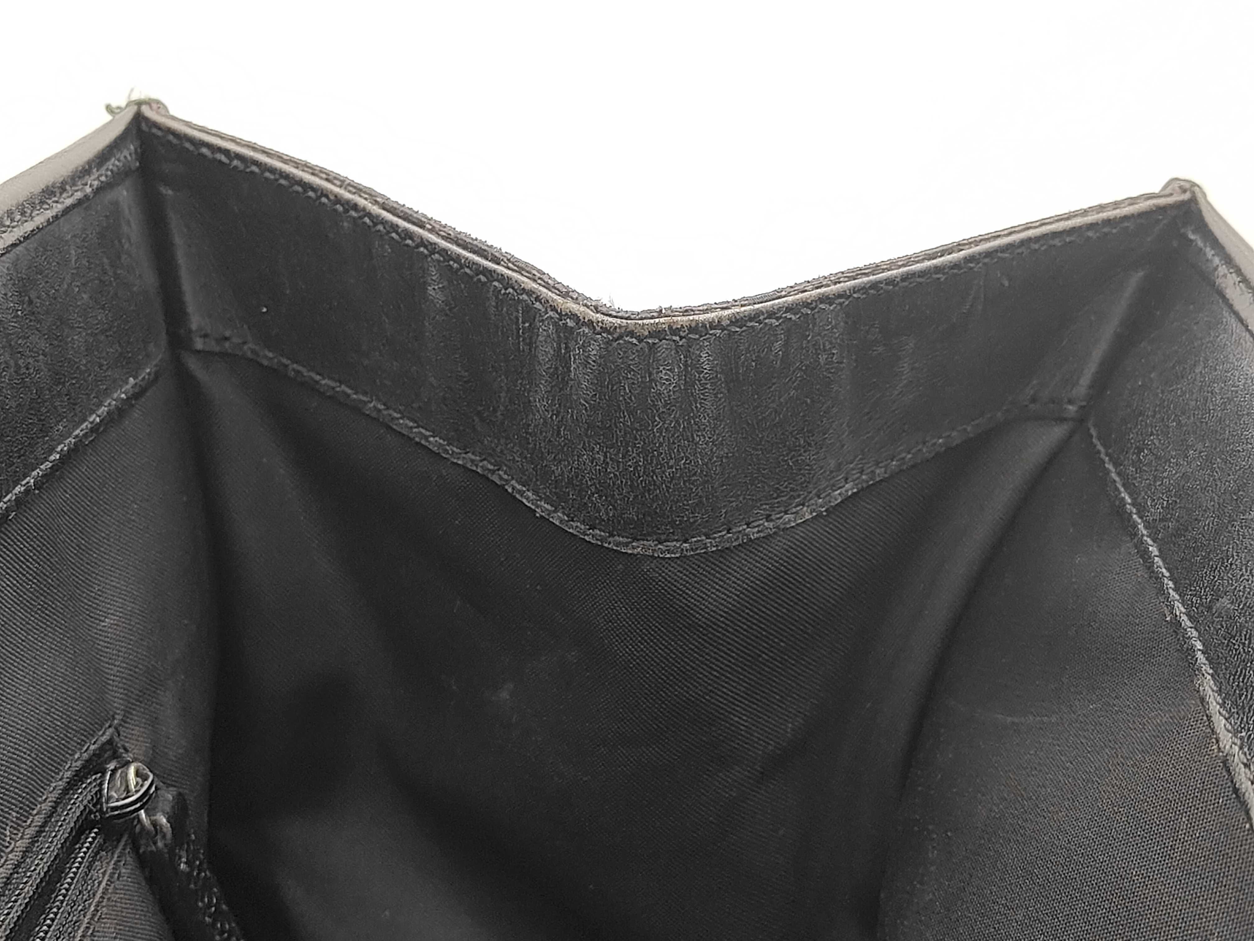 GG Canvas Jackie Black Handbag — view 8