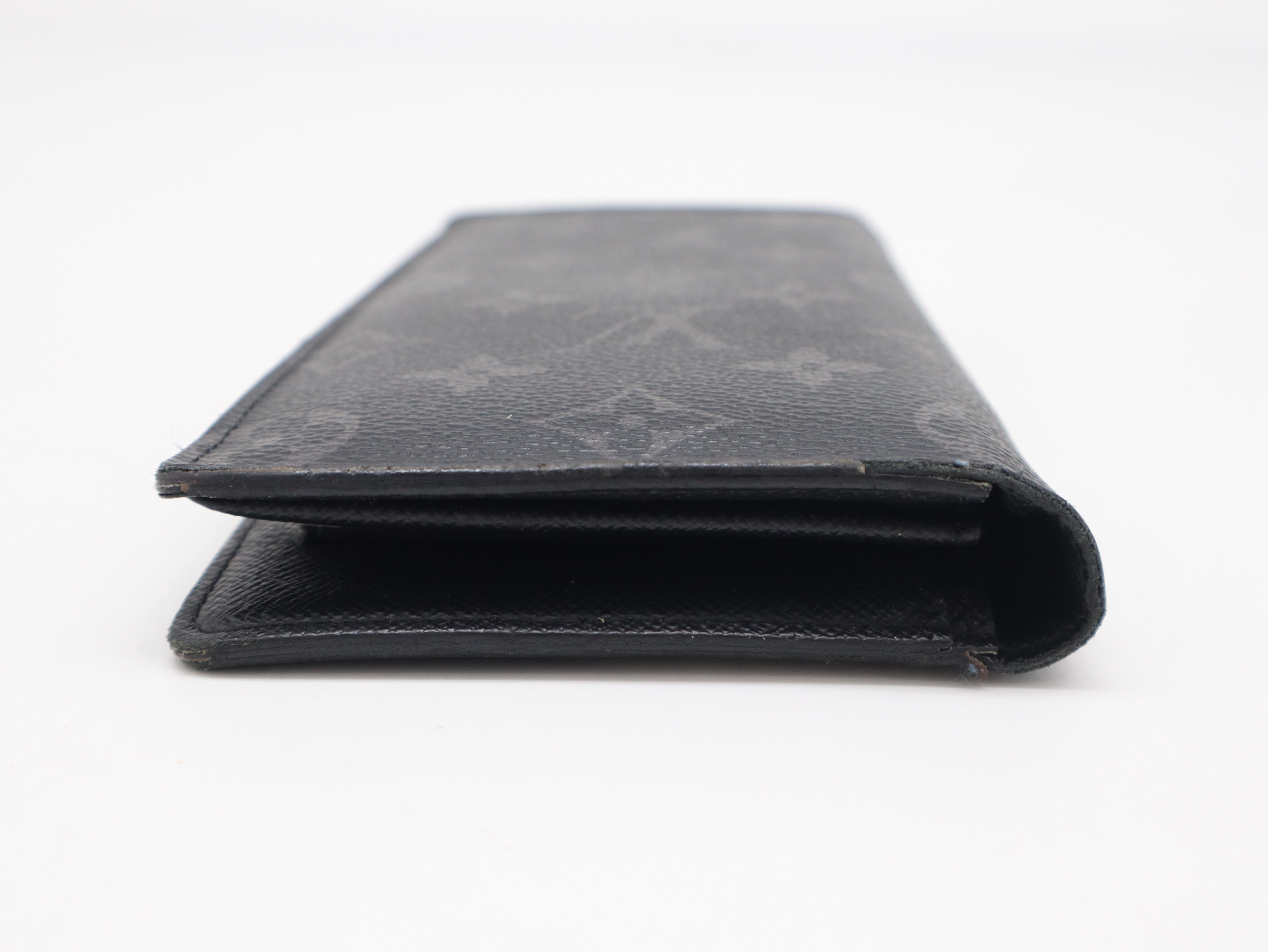 M61697 Monogram Eclipse Portefeuille Brazza Wallet with Box and Dust Bag — view 3