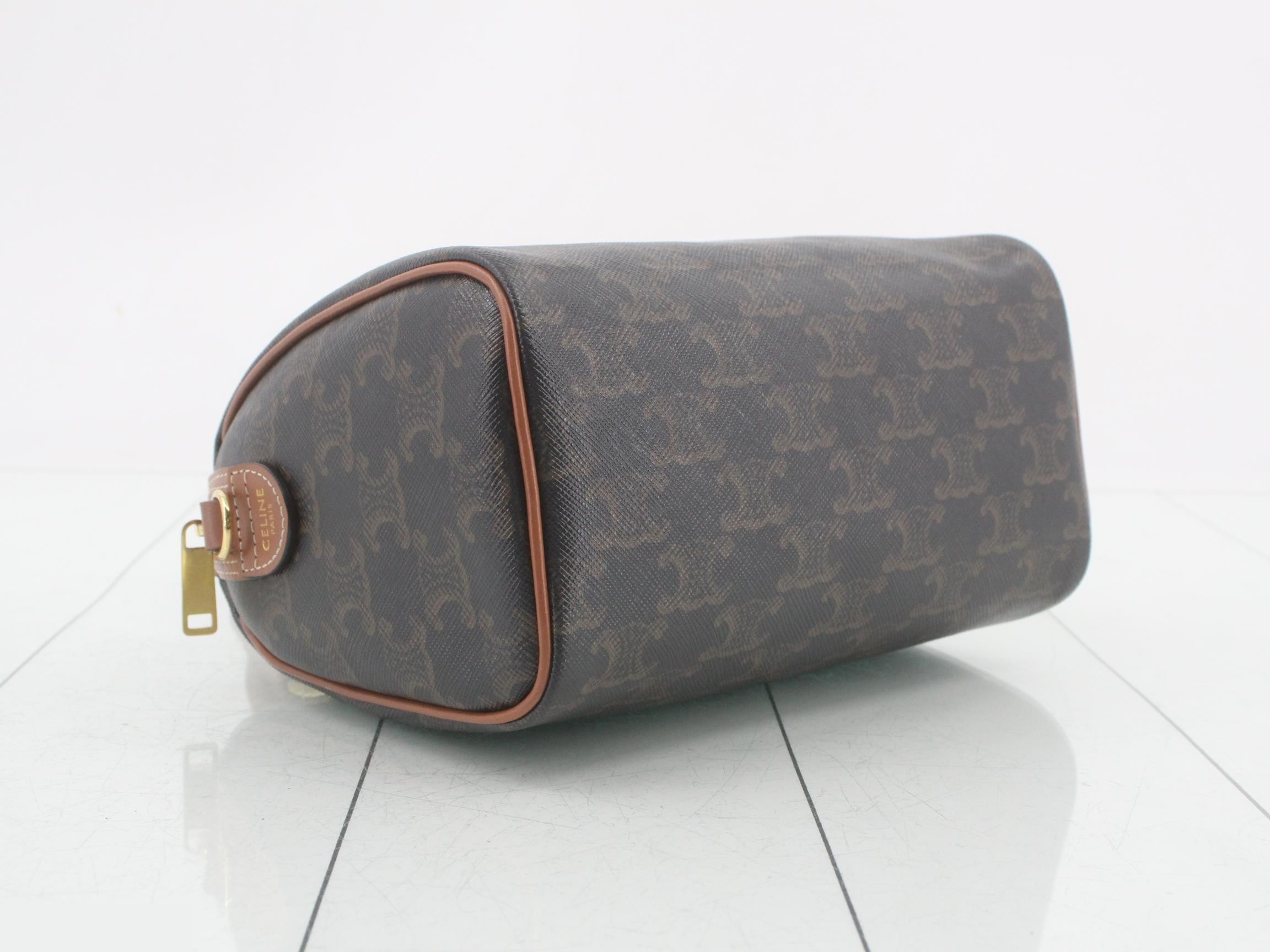 Triomphe 2-Way Small Boston Bag — view 5
