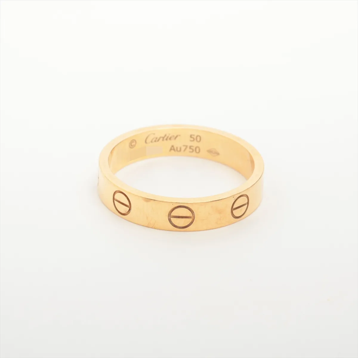 Mini Love Ring 750 (Yellow Gold) 3.2g 50 IKO873 Metal