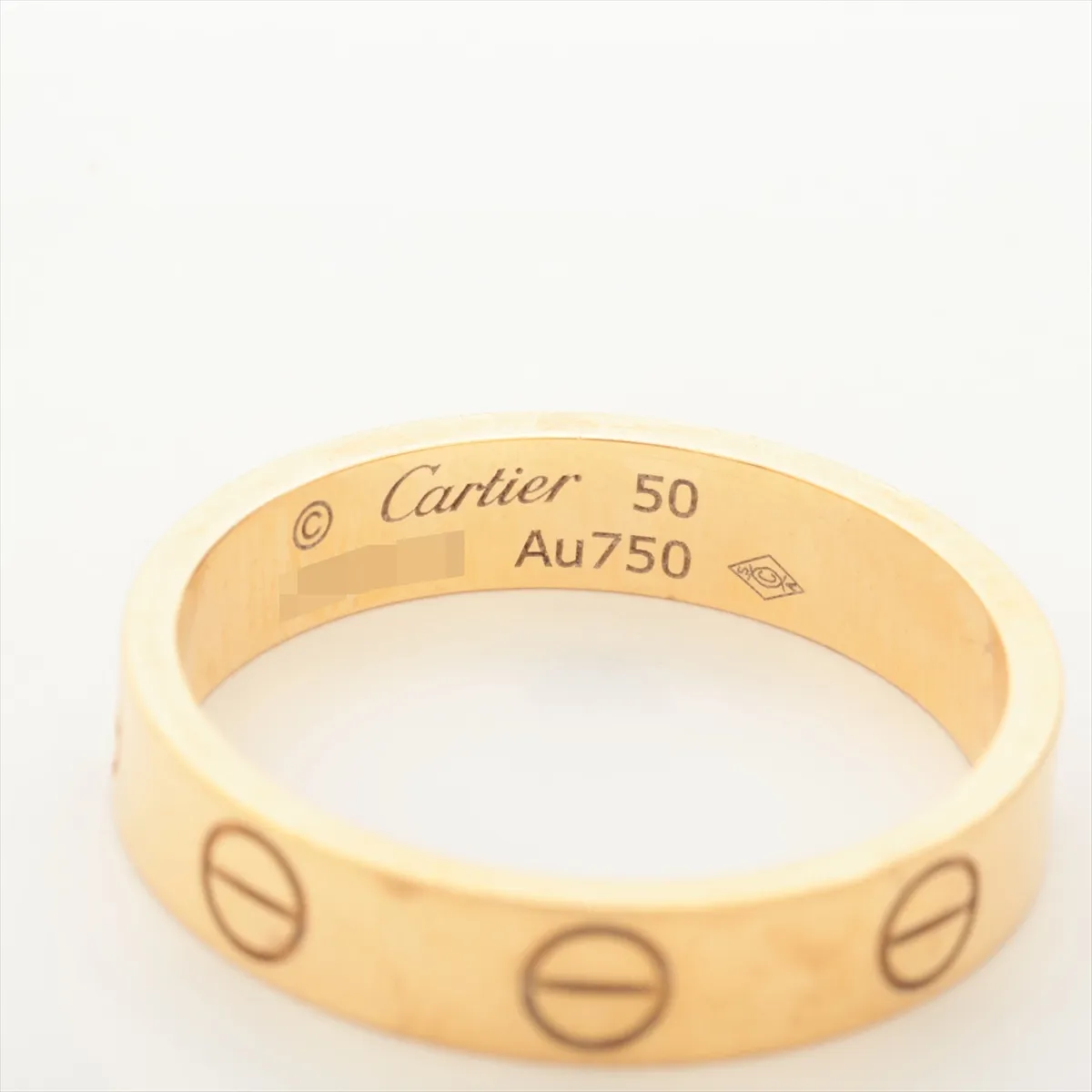 Mini Love Ring 750 (Yellow Gold) 3.2g 50 IKO873 Metal — view 3