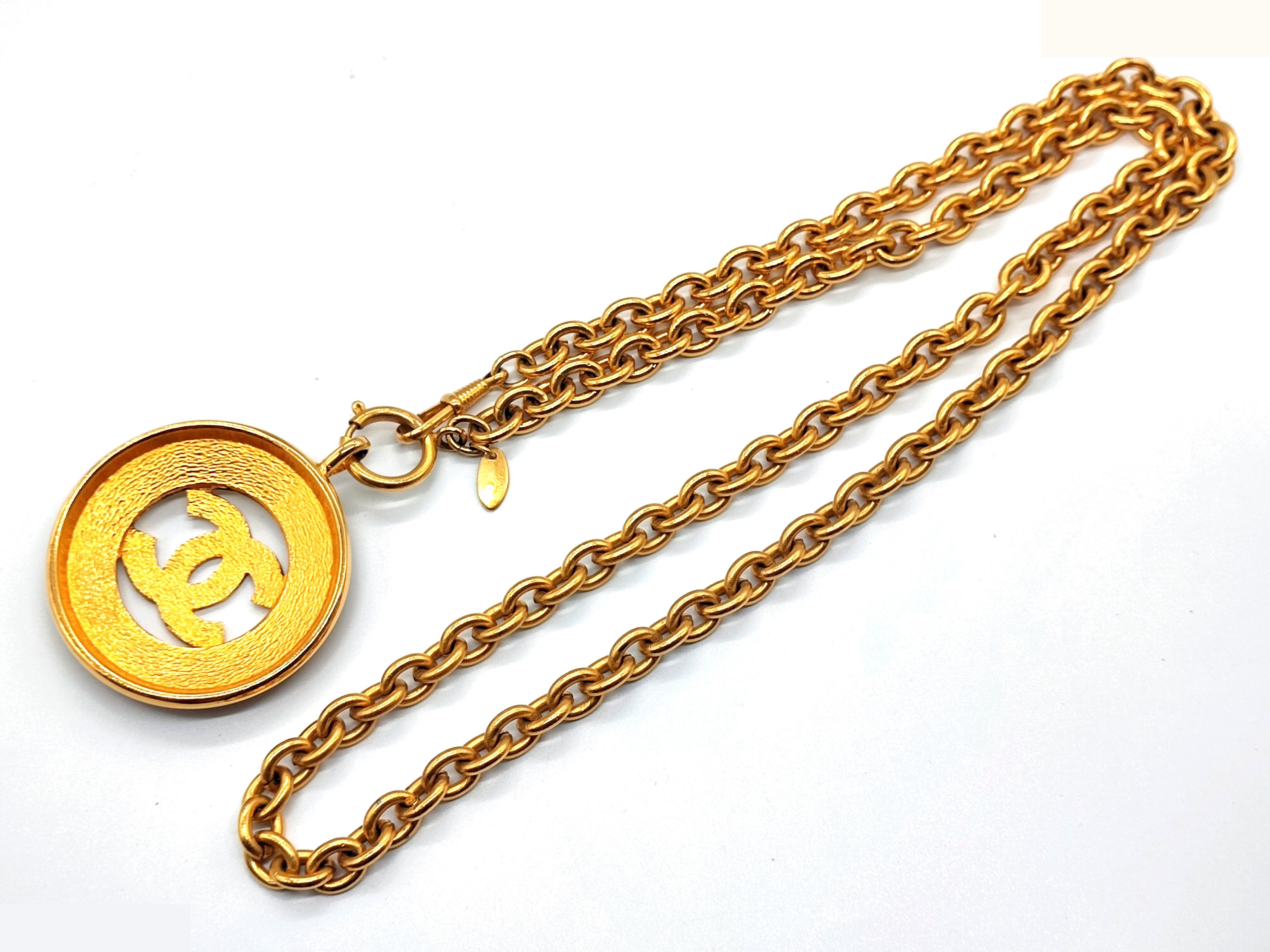 Big Coco Mark Necklace Chain (approx. 80cm) — view 4