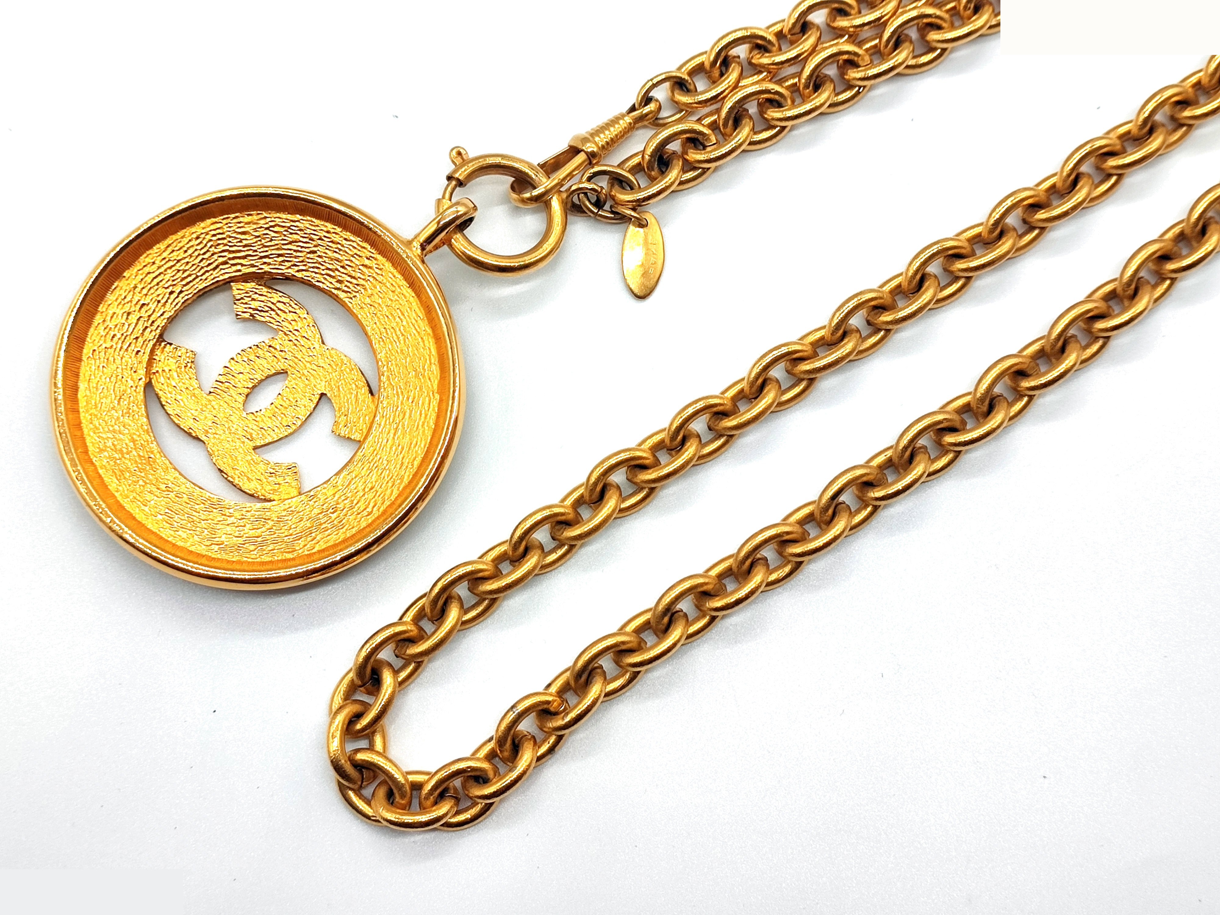 Big Coco Mark Necklace Chain (approx. 80cm) — view 5