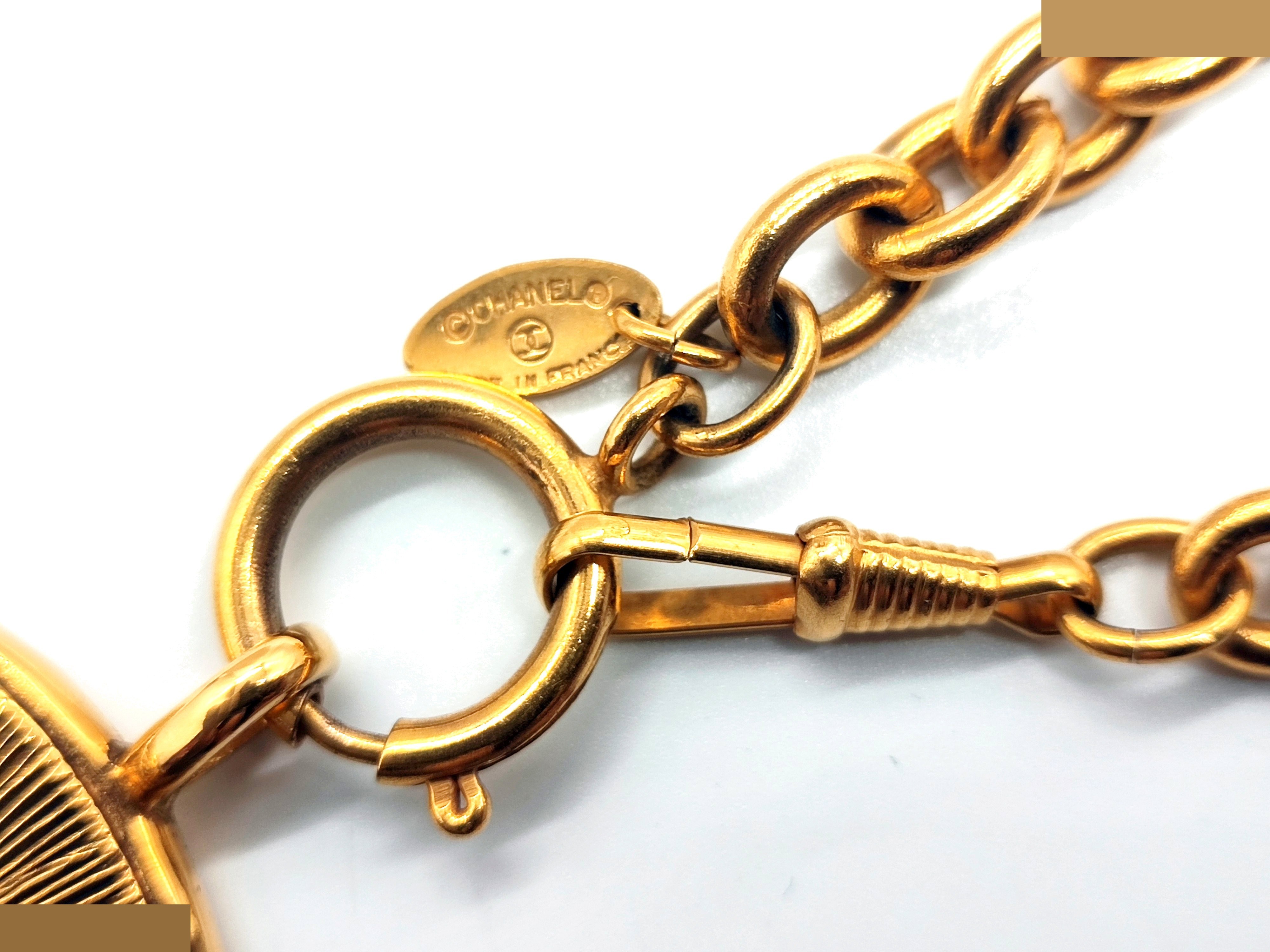 Big Coco Mark Necklace Chain (approx. 80cm) — view 7