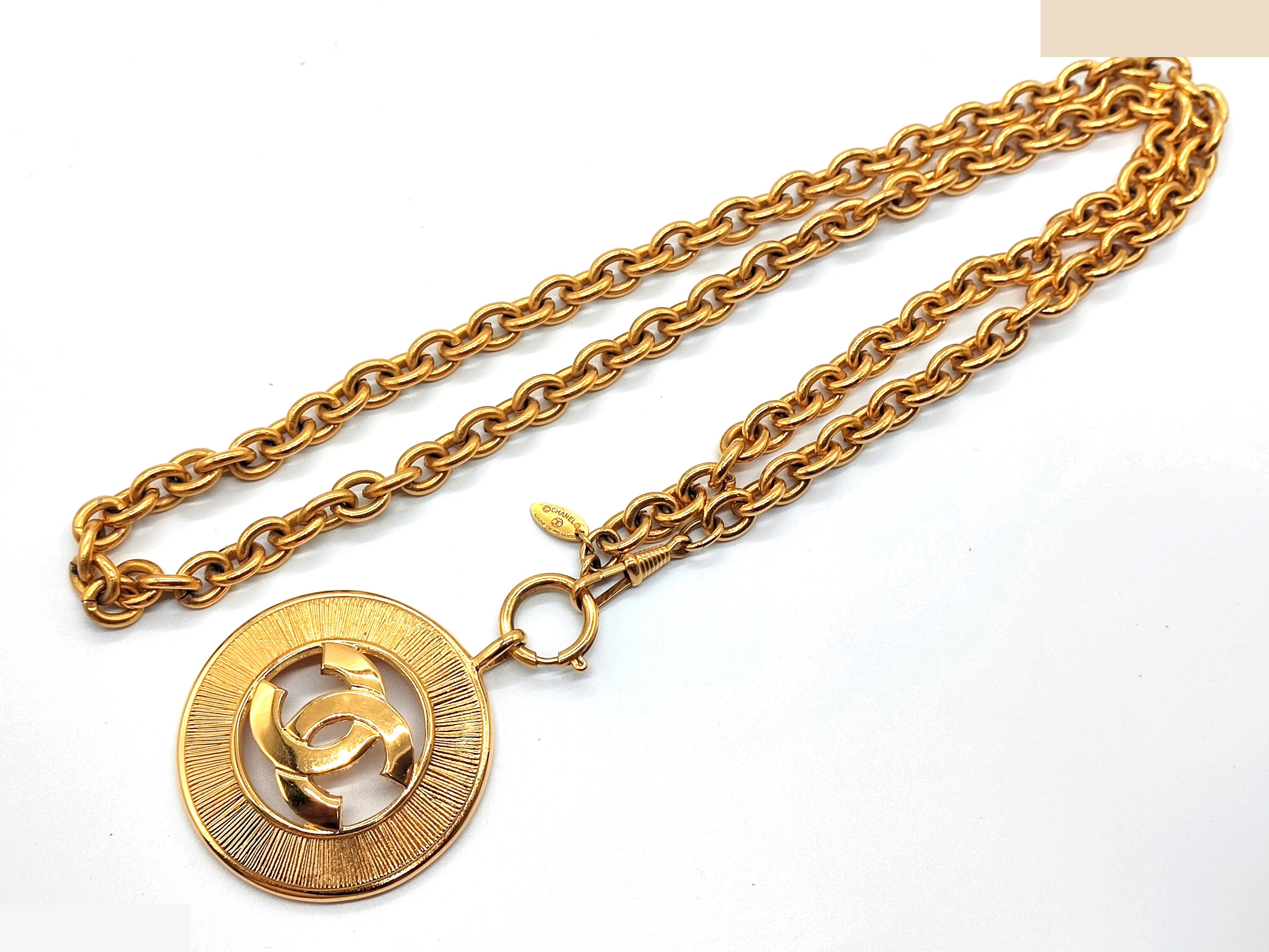 Big Coco Mark Necklace Chain (approx. 80cm) — view 9