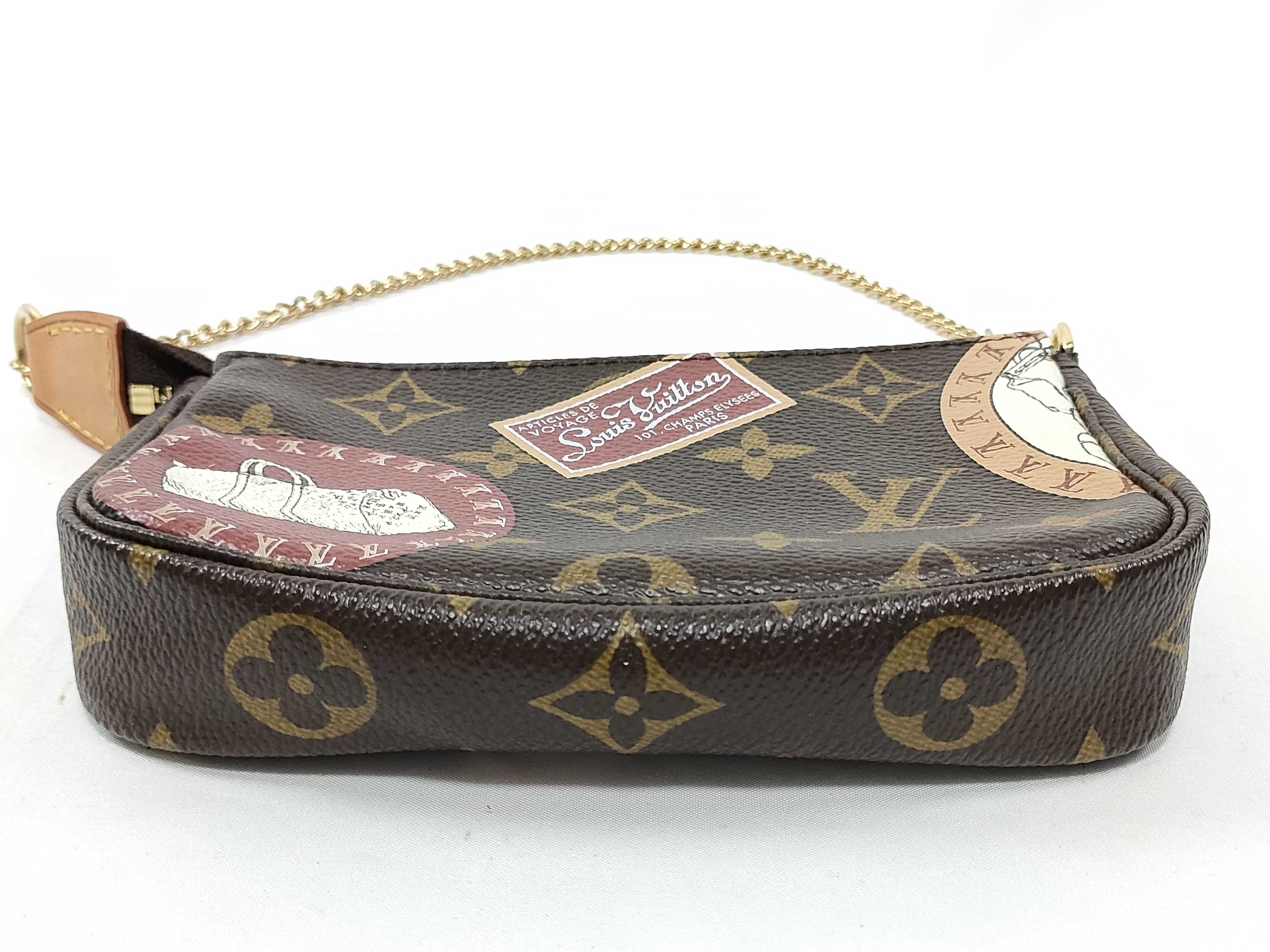 Monogram Vuitton Monogram Patch Mini Pochette Accessoires M95804 FL3088 Pouch — view 3