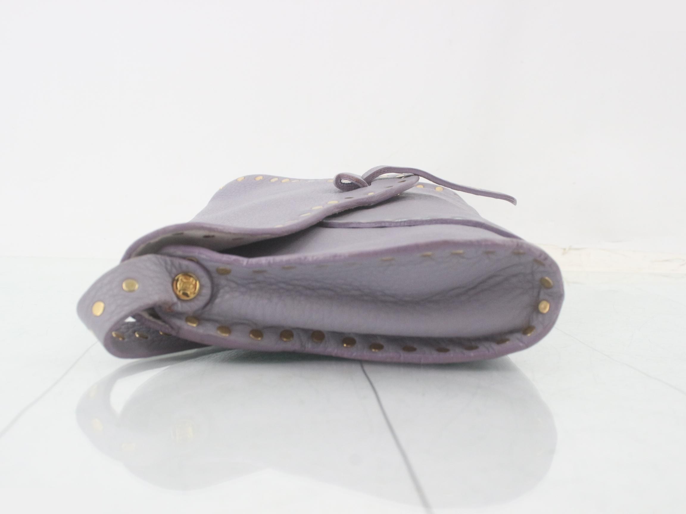 Other lines: Bags, One-shoulder bags, Furbo, Leather, Purple — view 4
