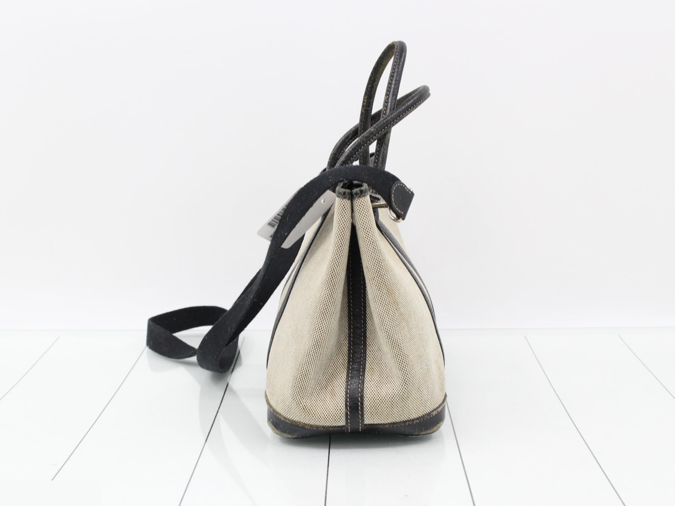 Garden Party TPM H Stamped Tote Bag — view 3
