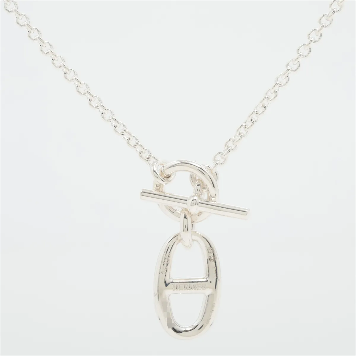 Chaine d'Ancre Amulette 2025 Necklace, 925 Sterling Silver, 10.1g, 25AB393314. Shows signs of wear, — view 2