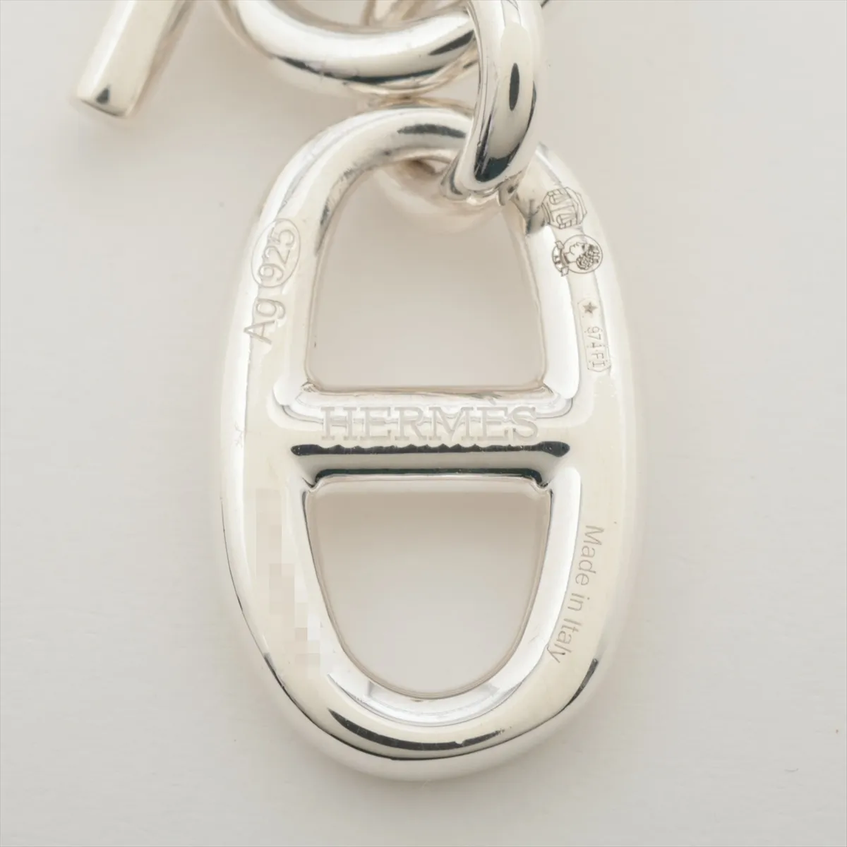 Chaine d'Ancre Amulette 2025 Necklace, 925 Sterling Silver, 10.1g, 25AB393314. Shows signs of wear, — view 4