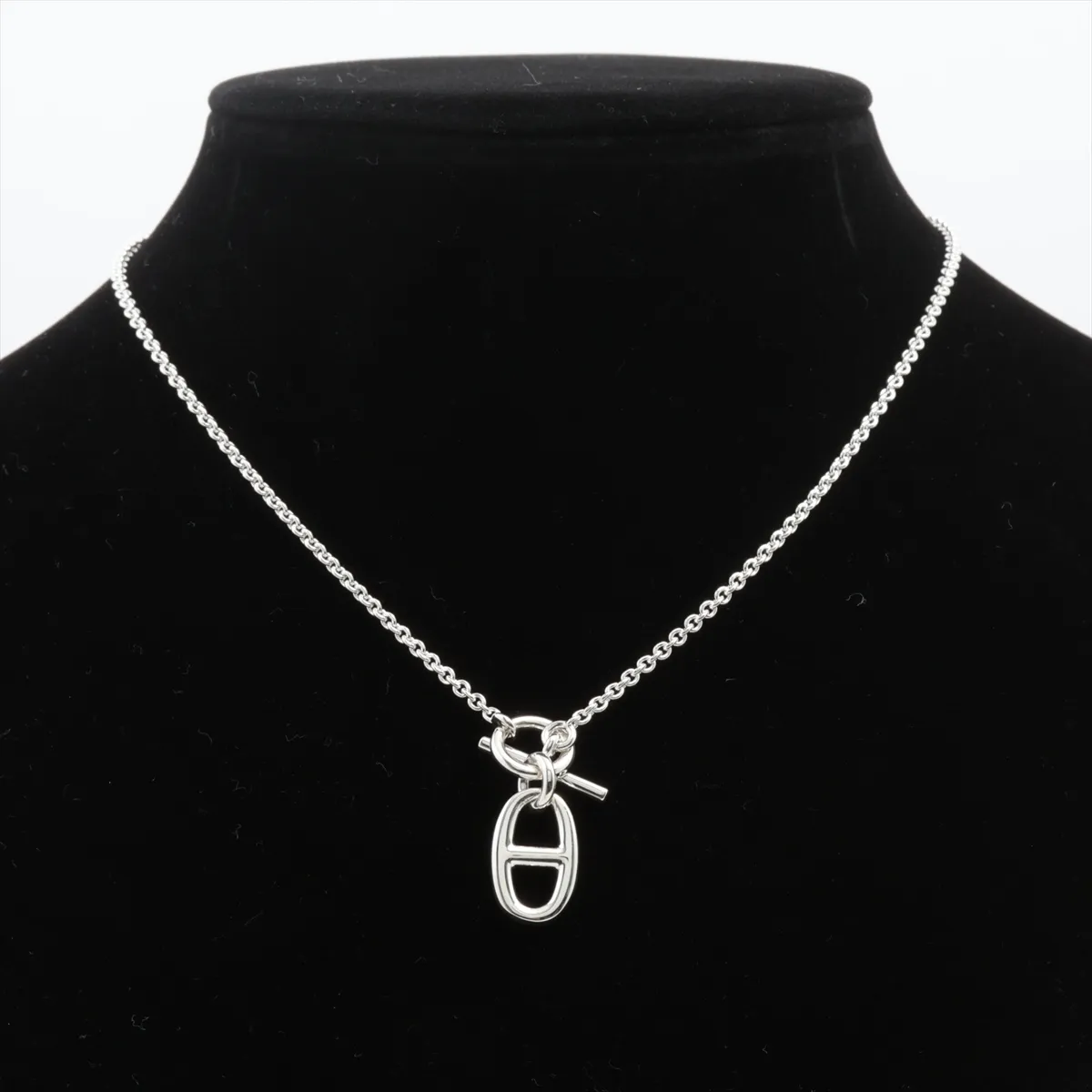 Chaine d'Ancre Amulette 2025 Necklace, 925 Sterling Silver, 10.1g, 25AB393314. Shows signs of wear, — view 5