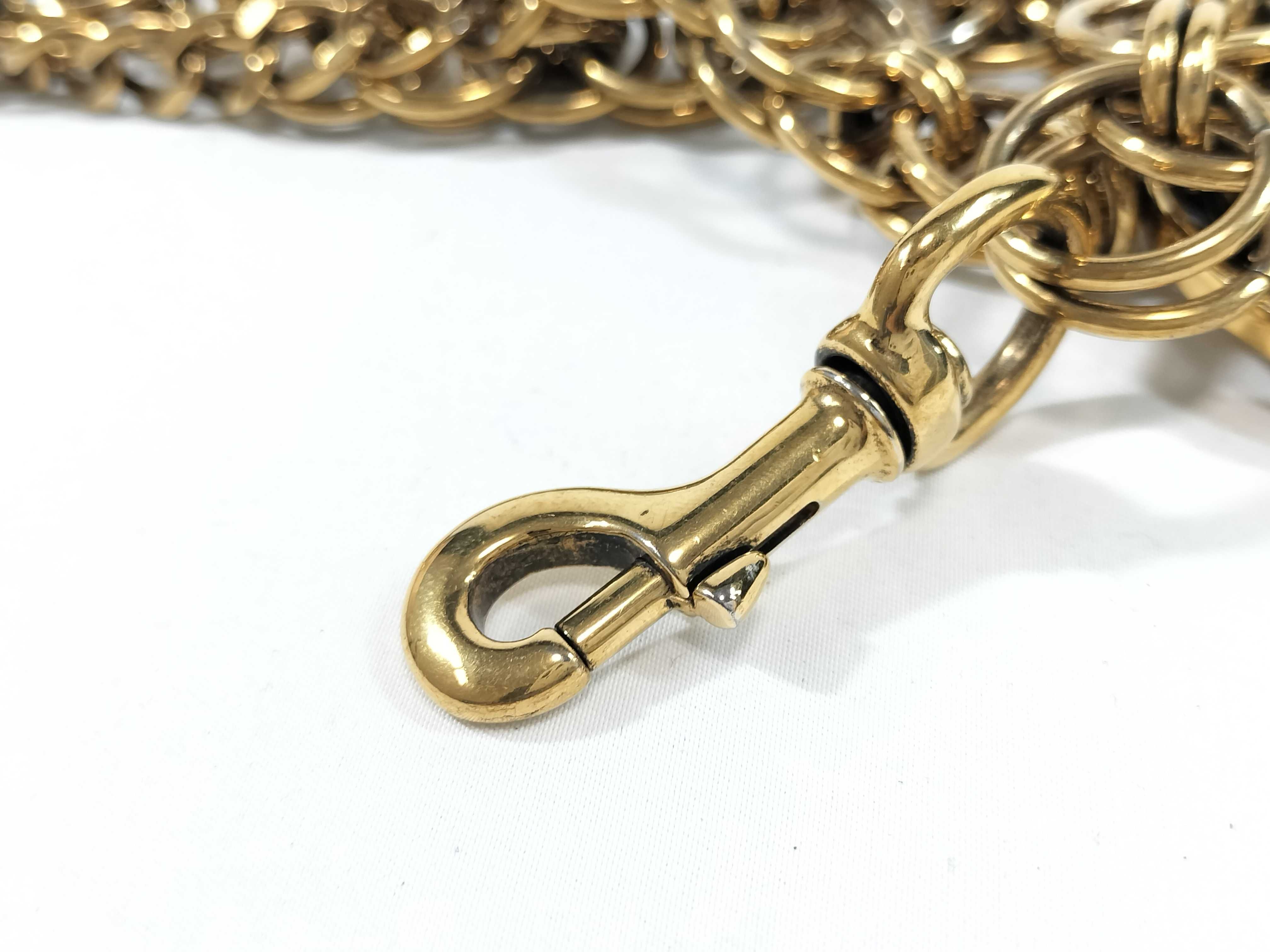 1990s Logo Charm Chain Belt — view 7