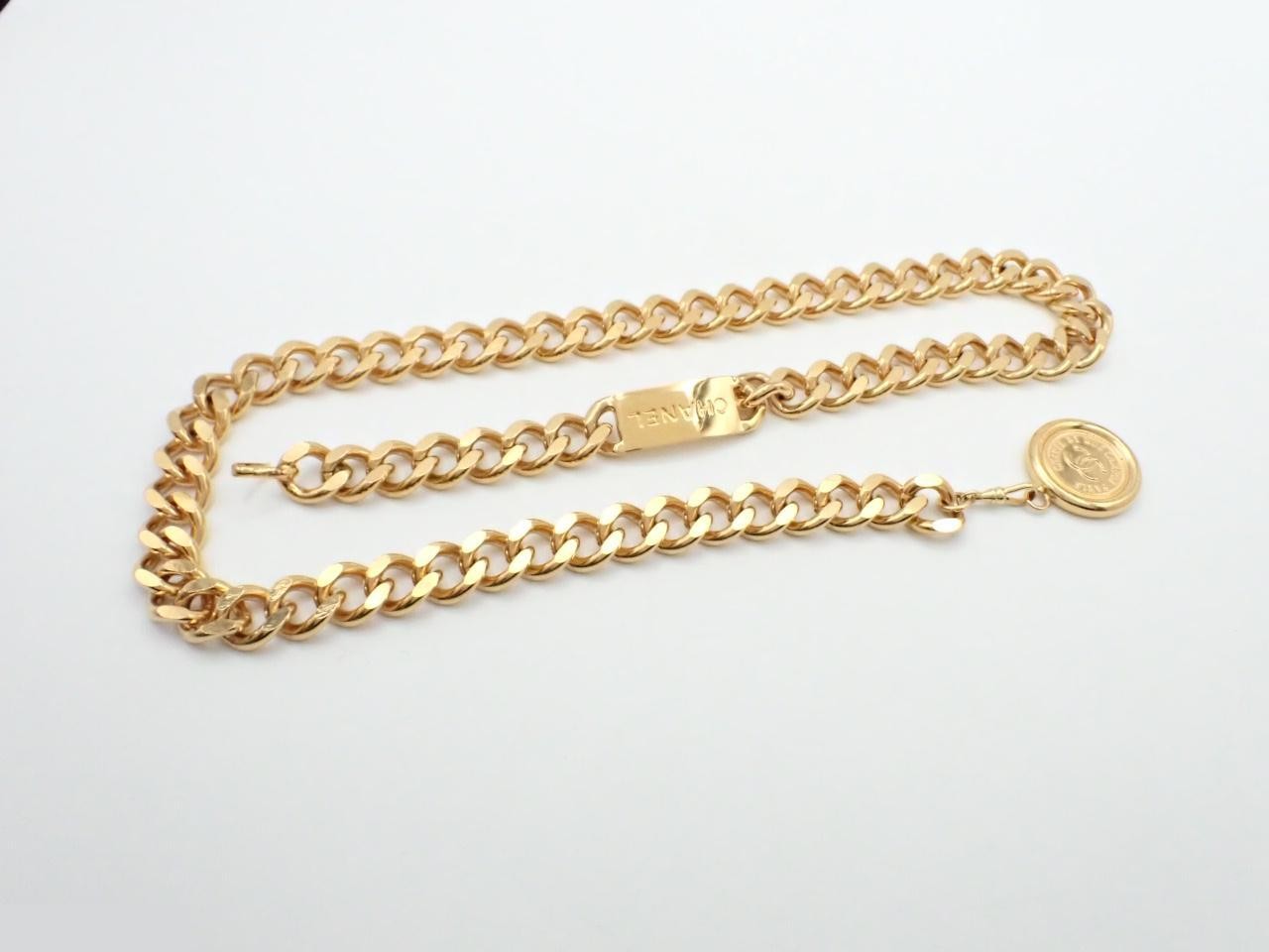 Cambon Coco Mark Chain Belt, total length approximately 85 cm — view 2
