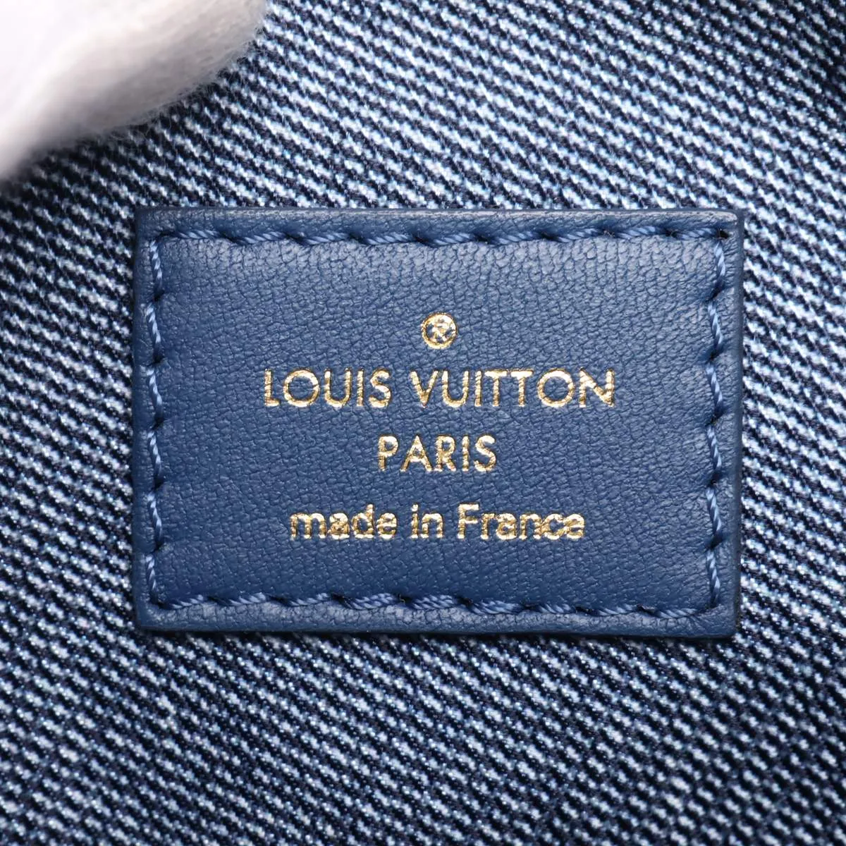 Monogram Coussin PM M59392 Blue (RFID detected) — view 9