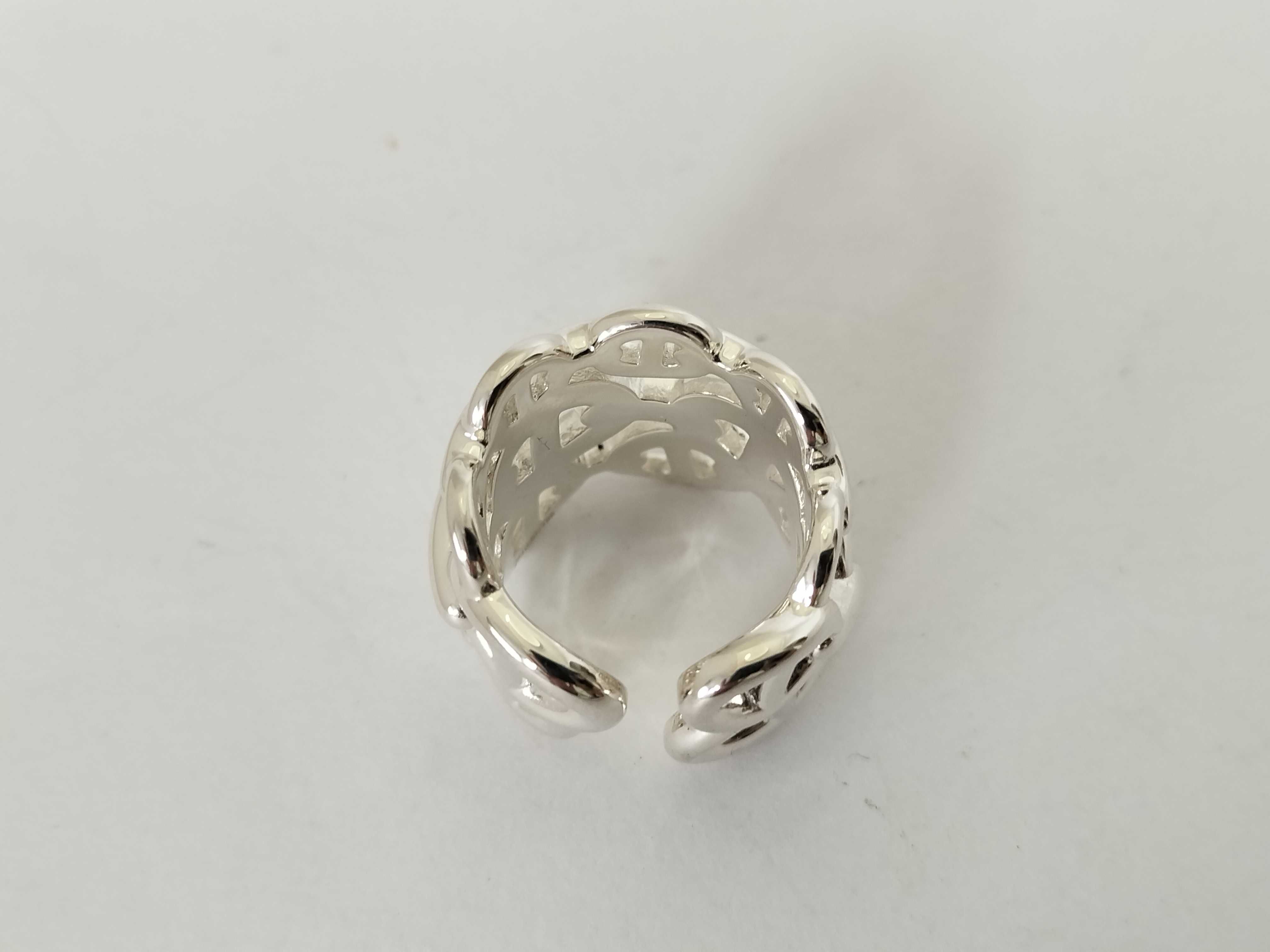Chaine d'Ancre motif wide ring, Ag925 ring — view 7