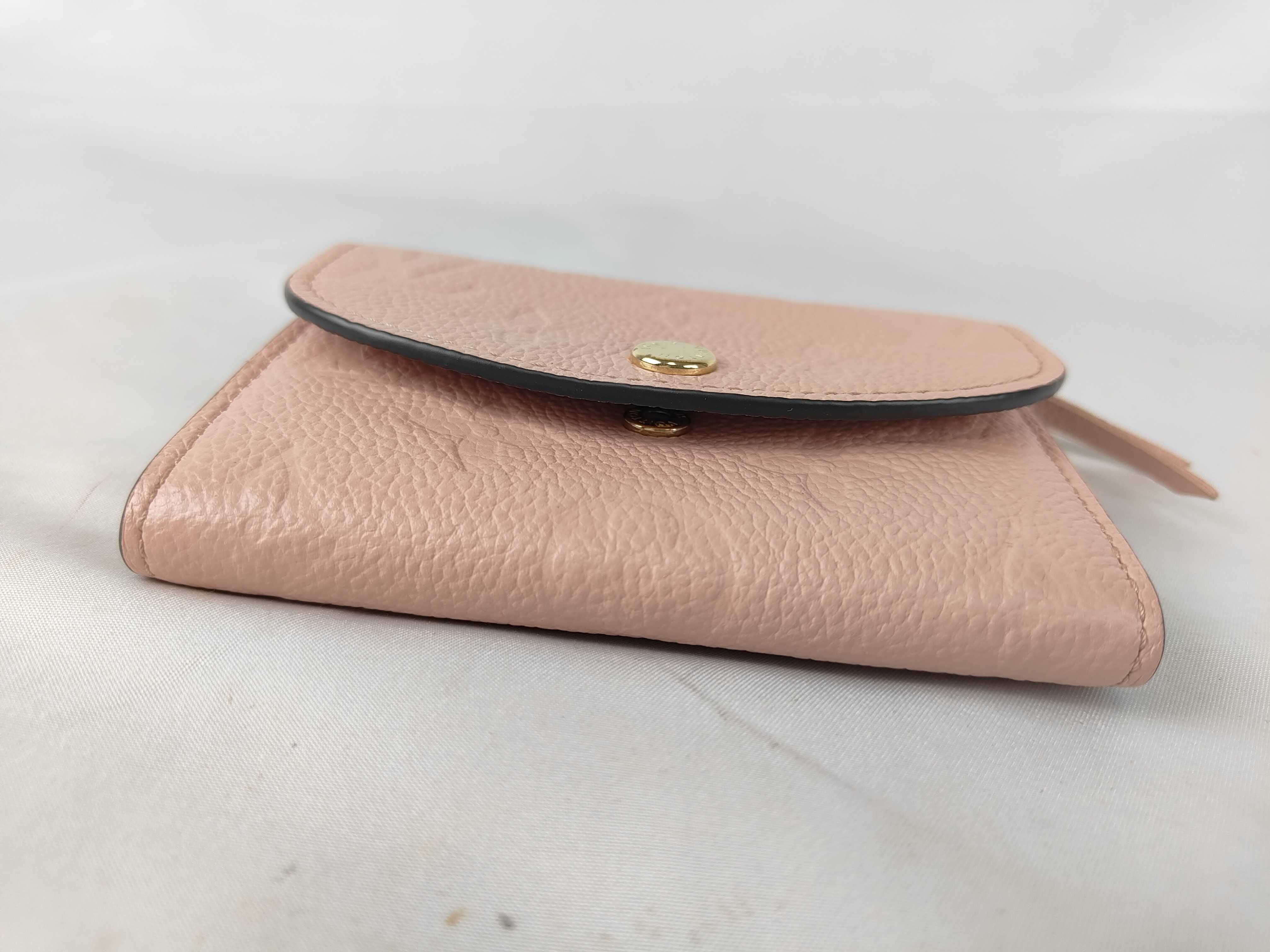 Portemonnaie Rosalie Rose Poudre M81520 RFID Coin Case — view 6