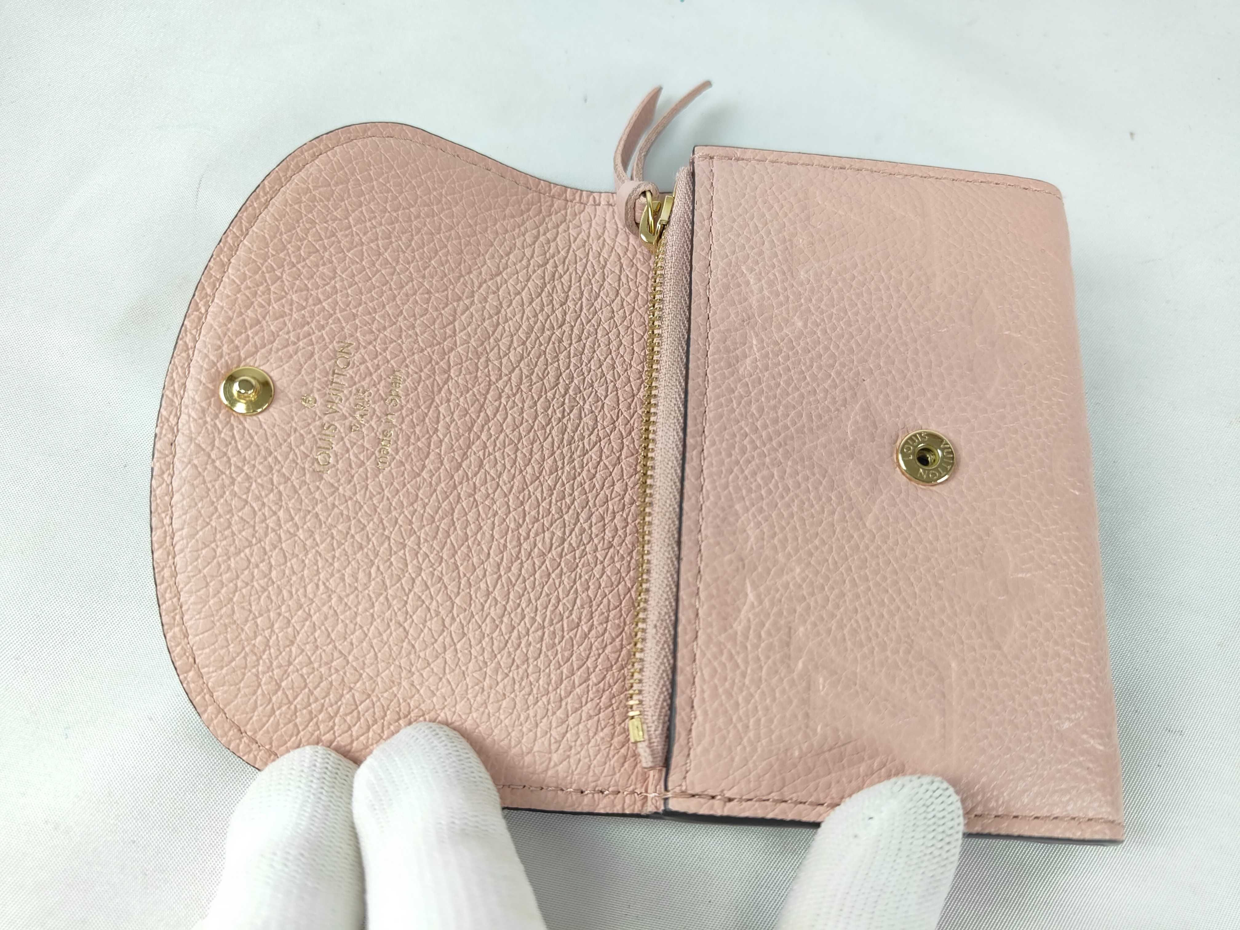 Portemonnaie Rosalie Rose Poudre M81520 RFID Coin Case — view 7
