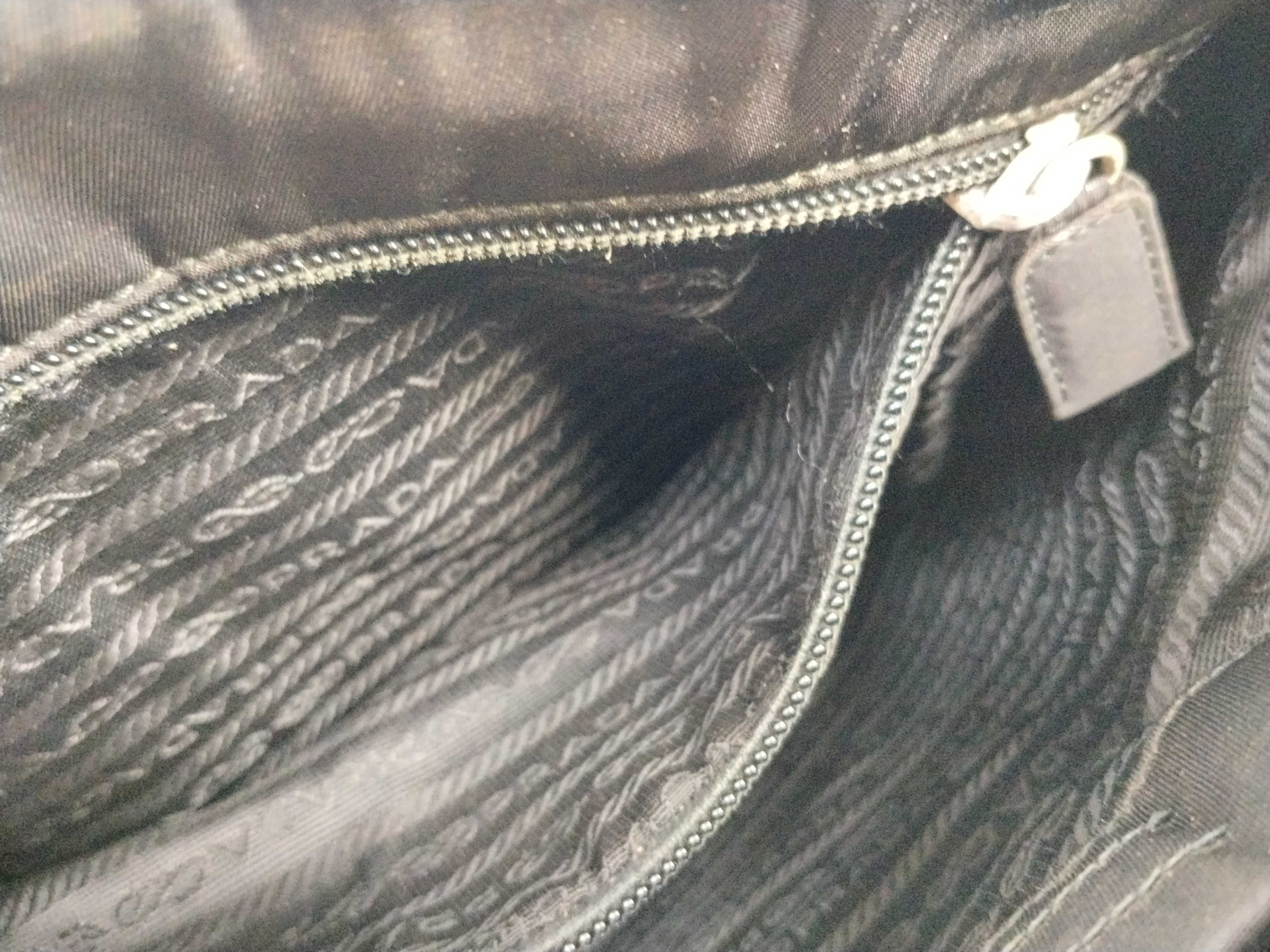 Nylon Prada Handbag Nylon Green Handbag — view 11