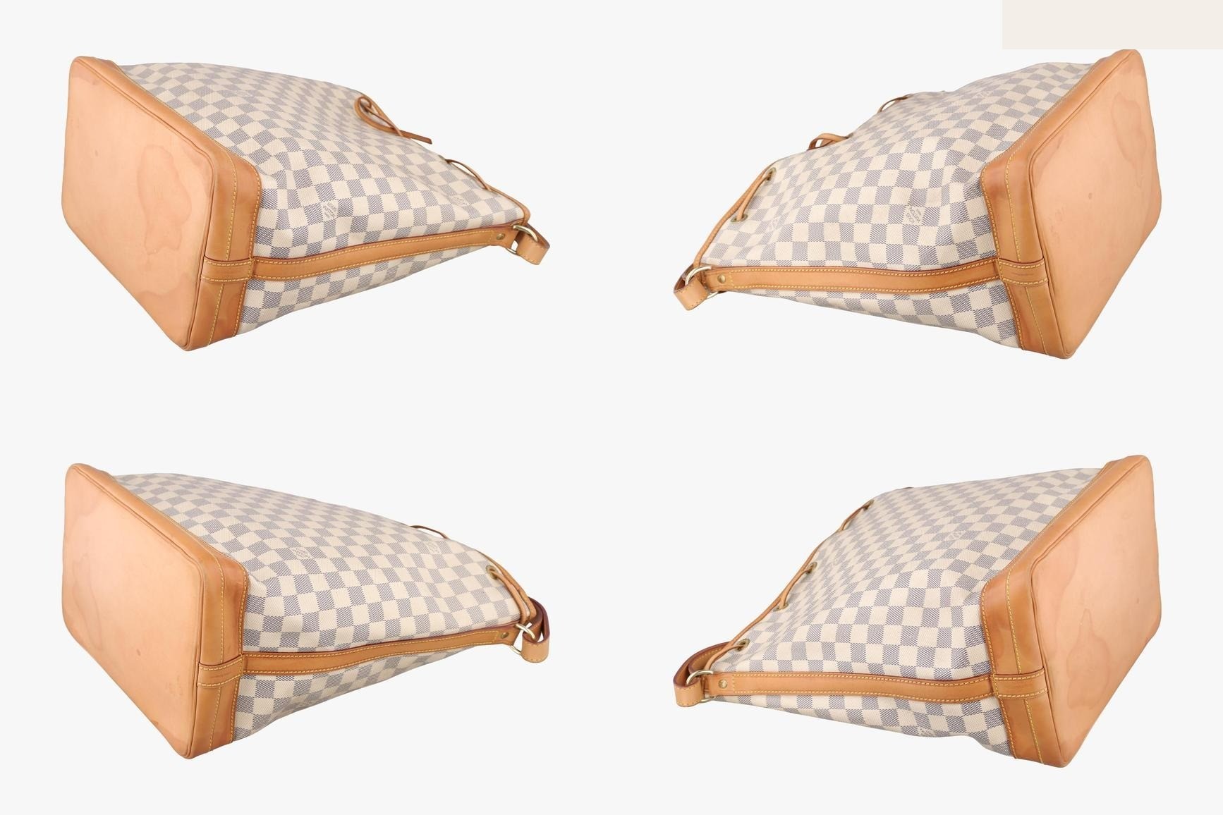 Noé Damier Canvas Azur — view 4